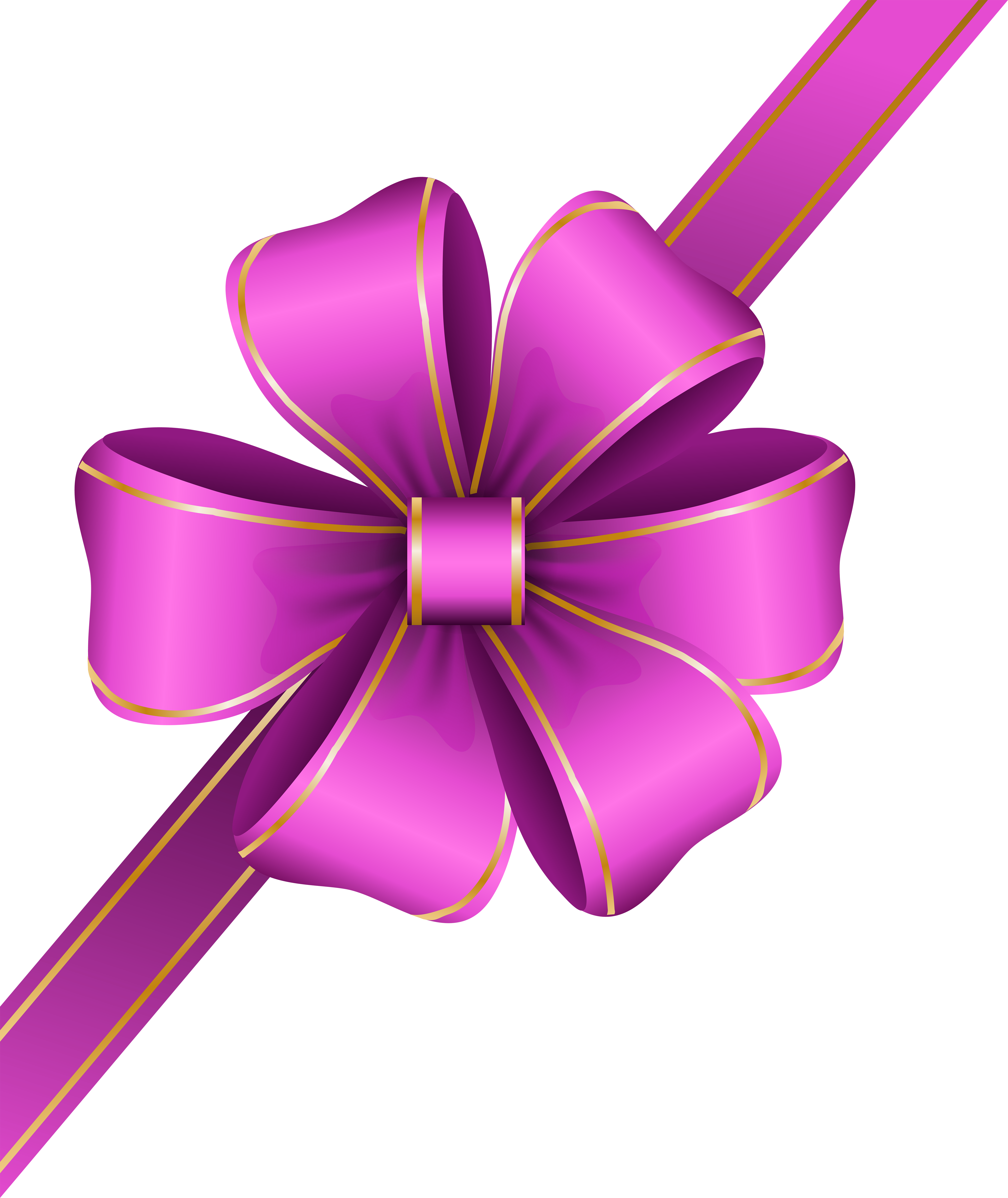 Pink Bow Png Clipart