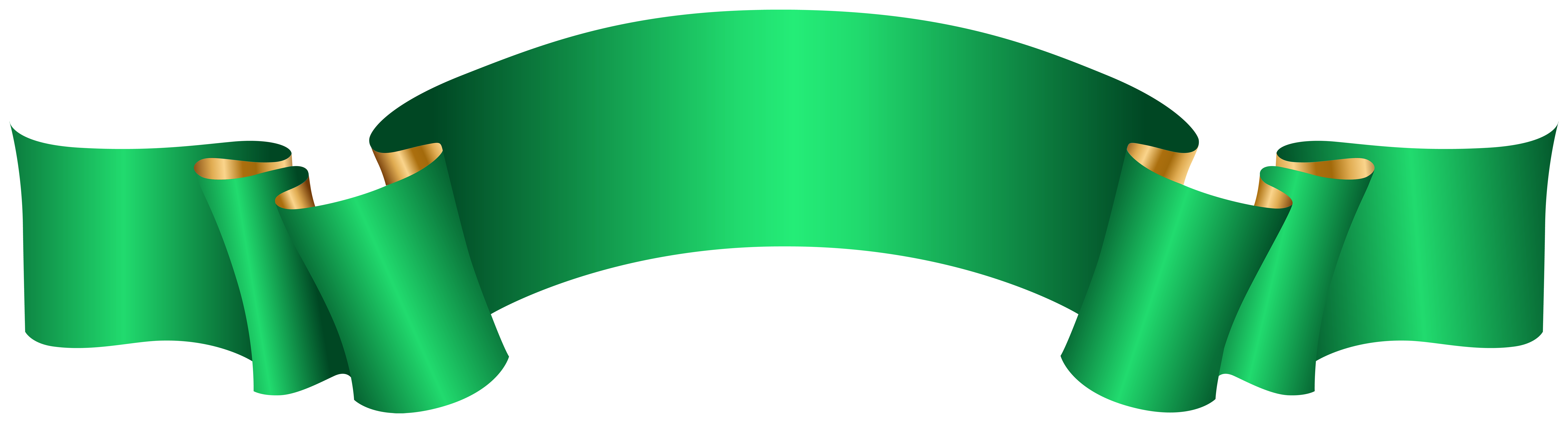 Green ribbon illustration, Banner Green , Green Banner transparent  background PNG clipart
