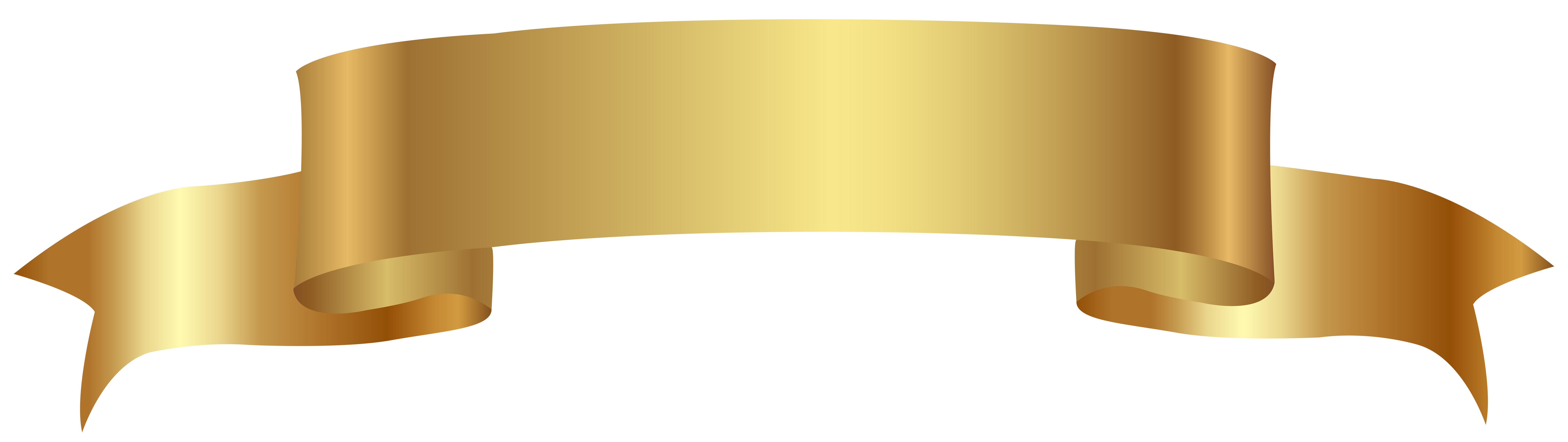 Gold Banner Transparent PNG Image​ | Gallery Yopriceville - High-Quality  Free Images and Transparent PNG Clipart