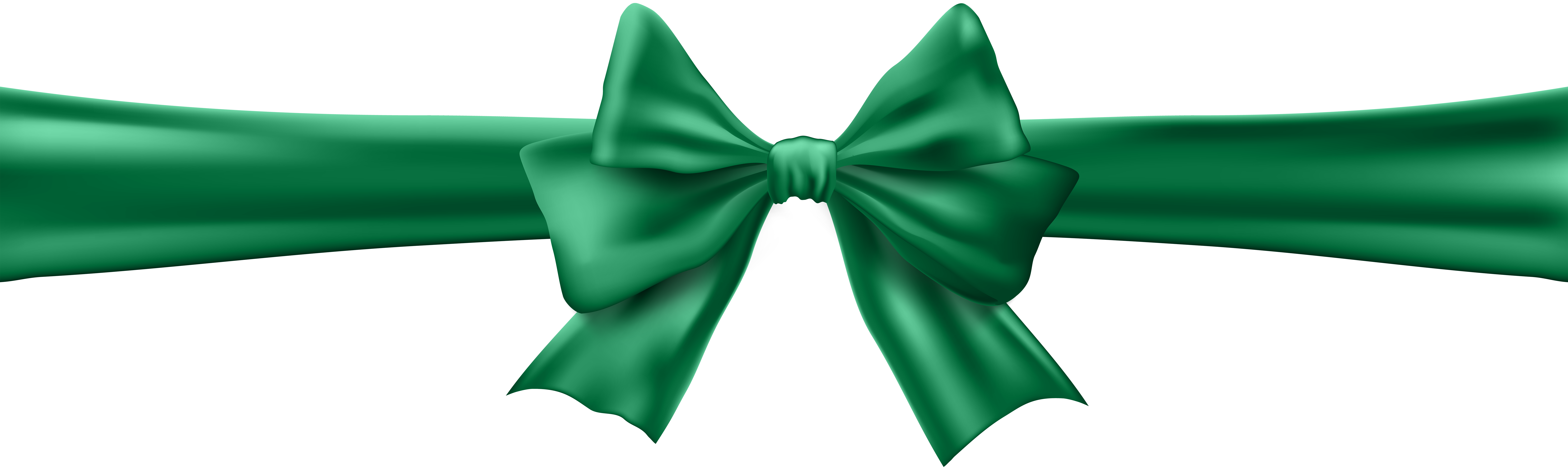 Green Bow With Ribbon Clip Art Image Gallery Yopriceville High