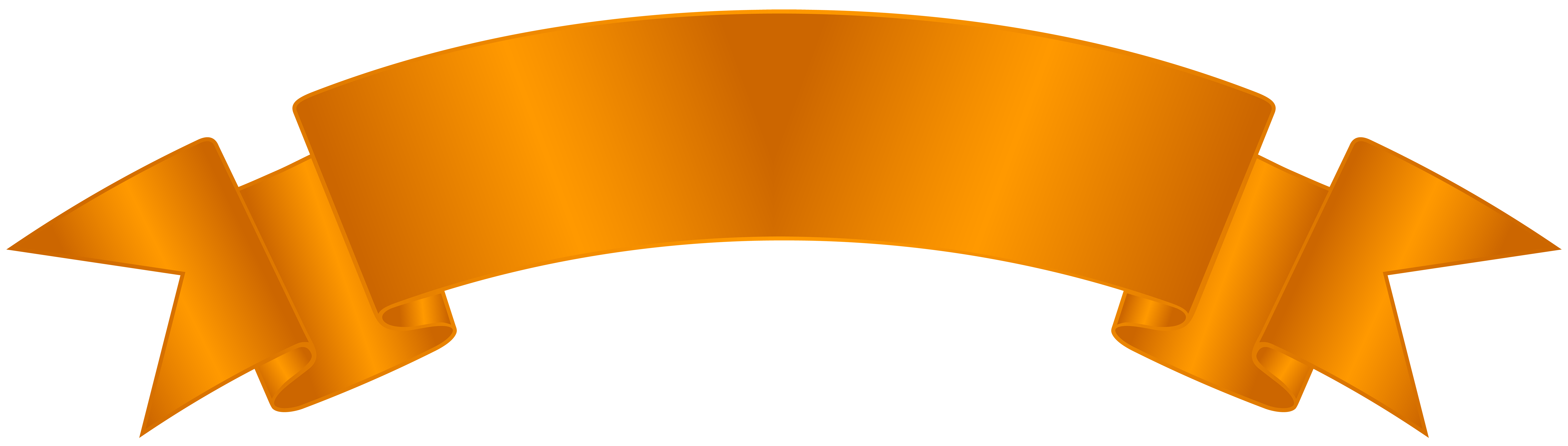 Ribbon Orange PNG Clipart​  Gallery Yopriceville - High-Quality