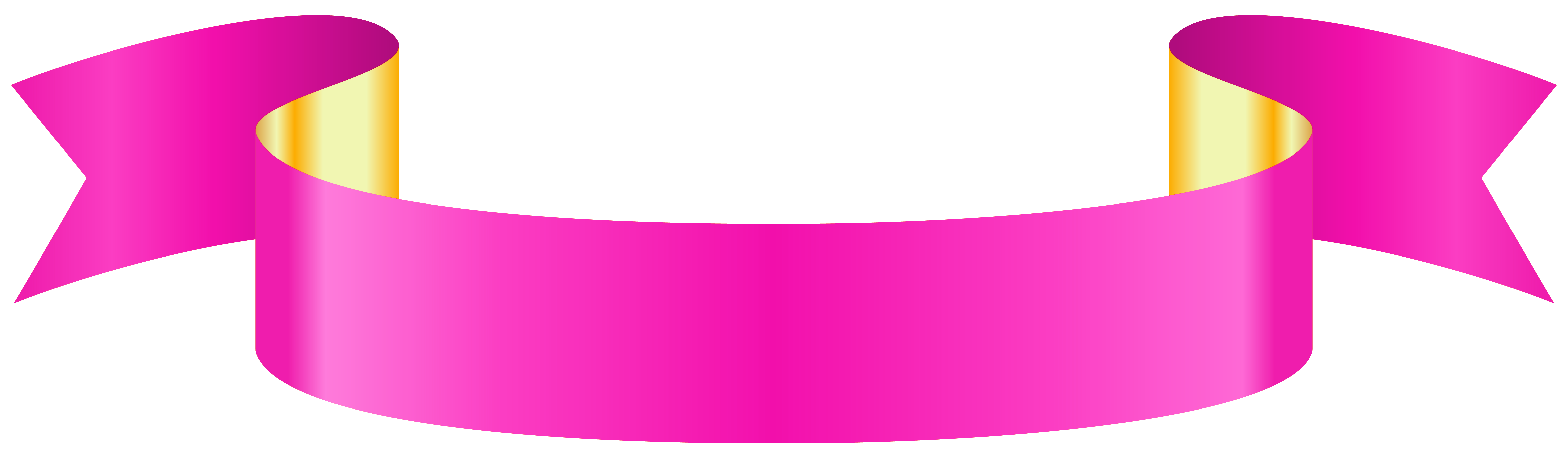 Pink Banner Transparent PNG Clip Art Image  Gallery 