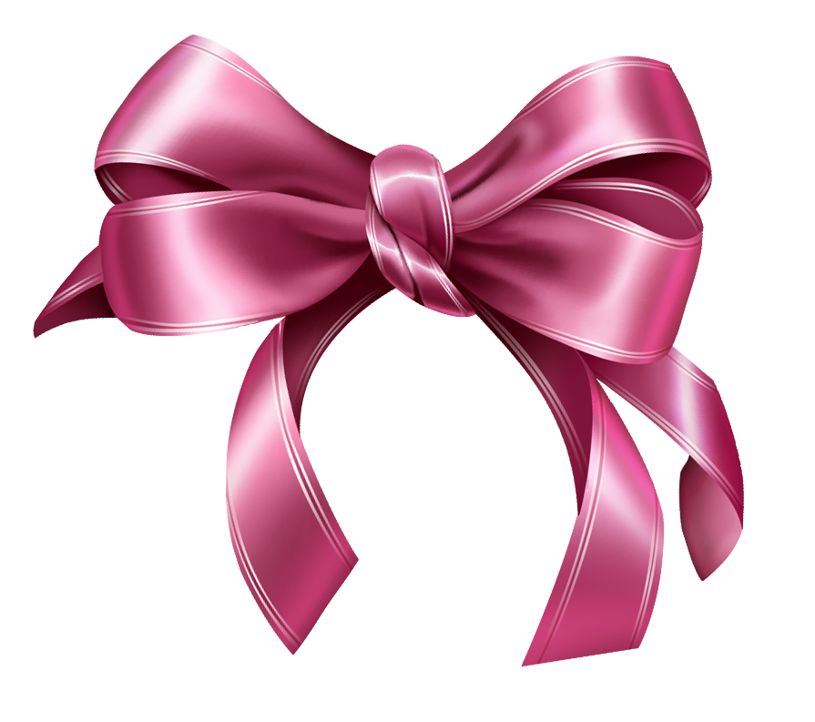 Pink Ribbon Bow Clipart Transparent Background, Valentines Day Pink Ribbon  Bow, Bow Clipart, Festival, Gift PNG Image For Free Download