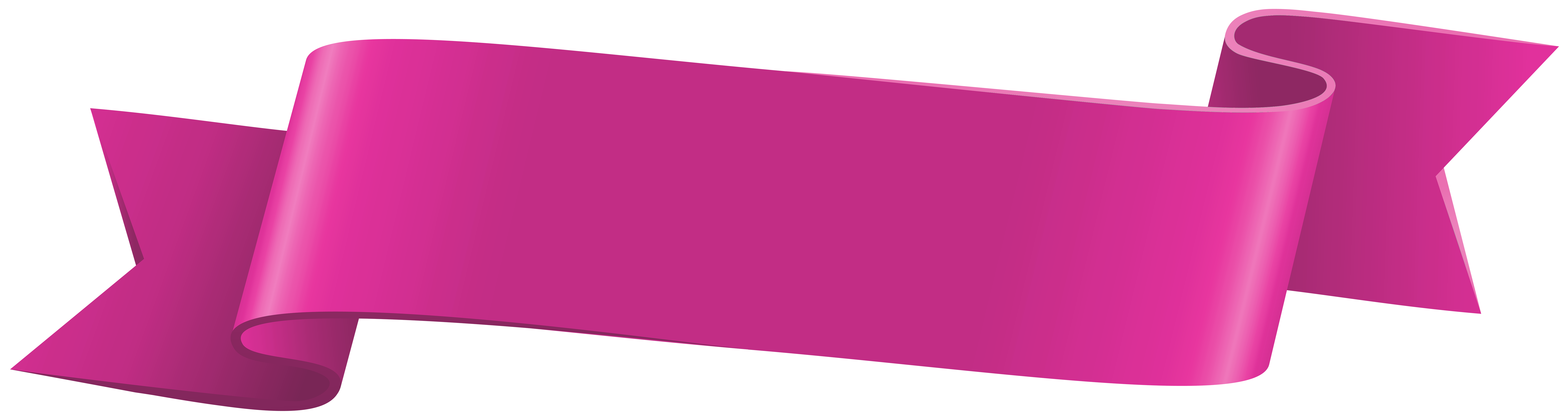 Ribbon Clipart, Banner PNG, Pink Ribbons Clip art, Digital Download