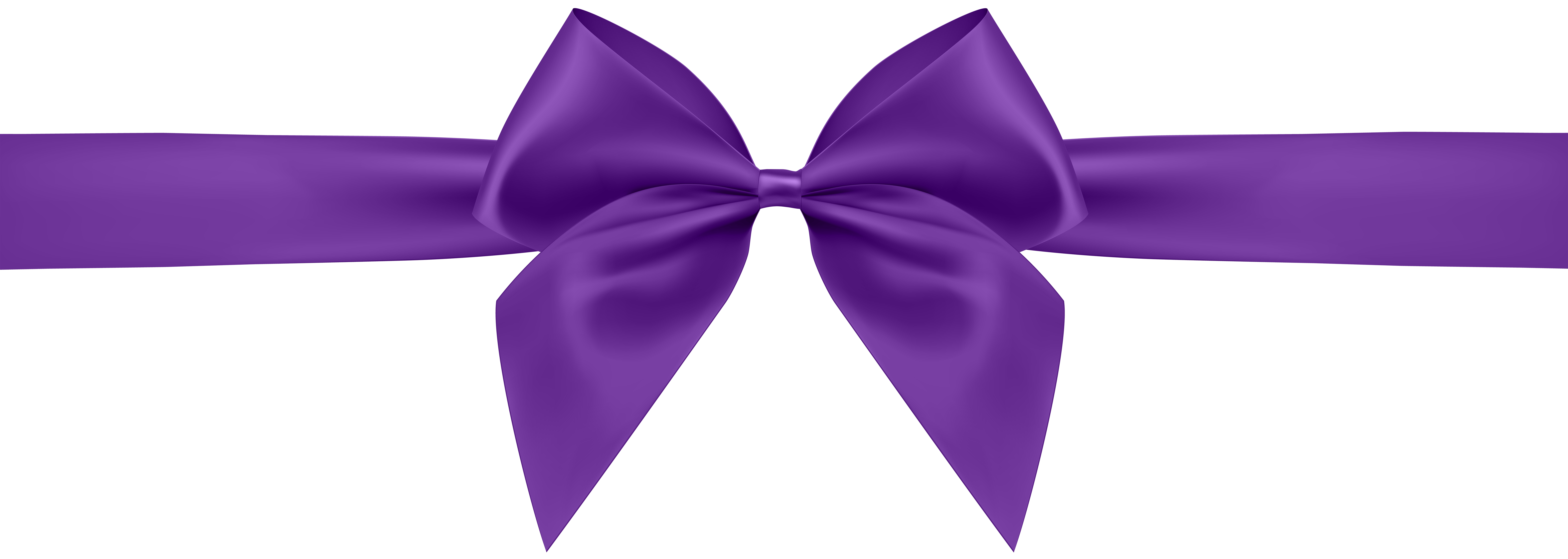 Purple Bow Transparent Clip Art Image | Gallery Yopriceville - High ...