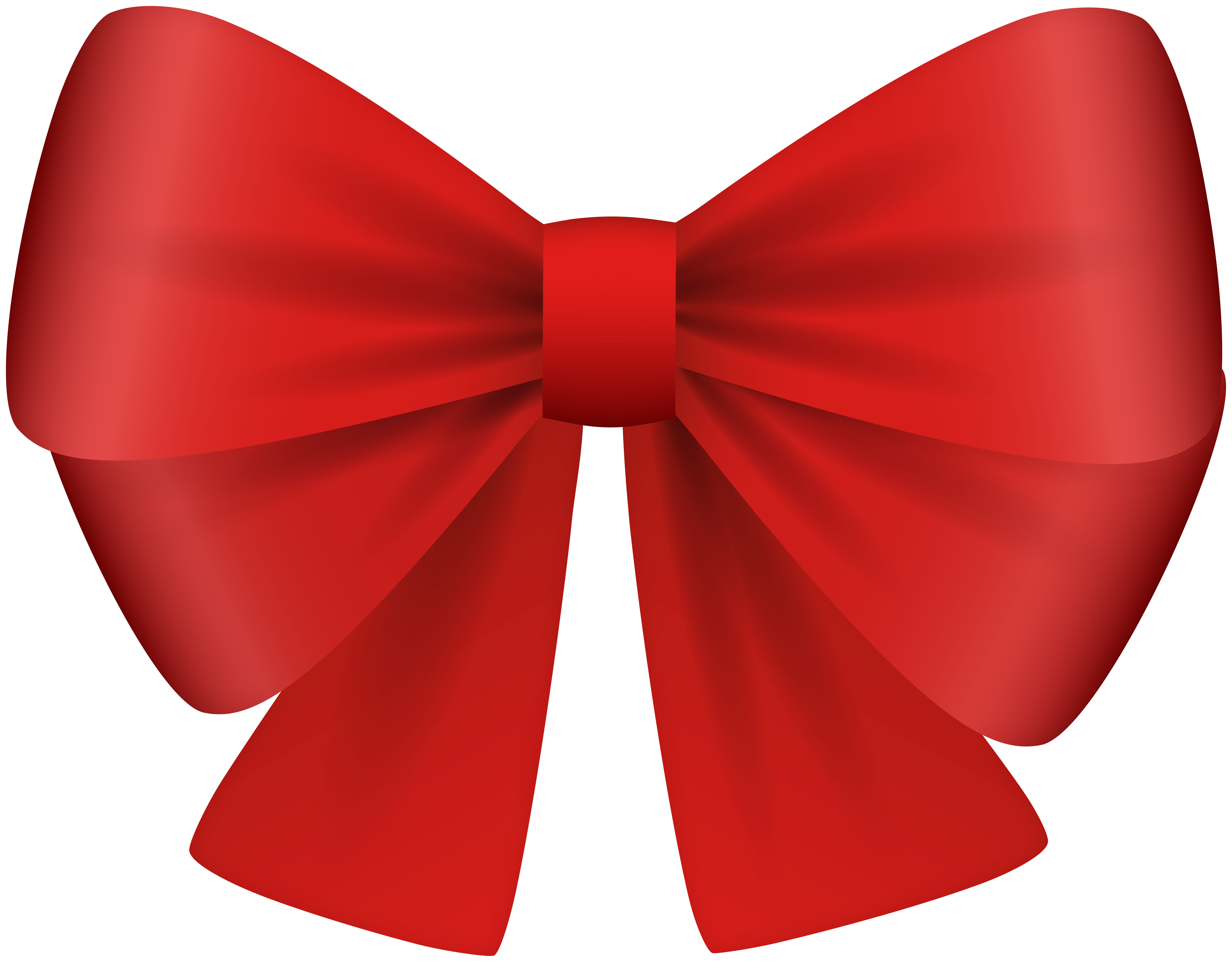 Red Bow PNG Clip Art Image | Gallery Yopriceville - High-Quality Free ...