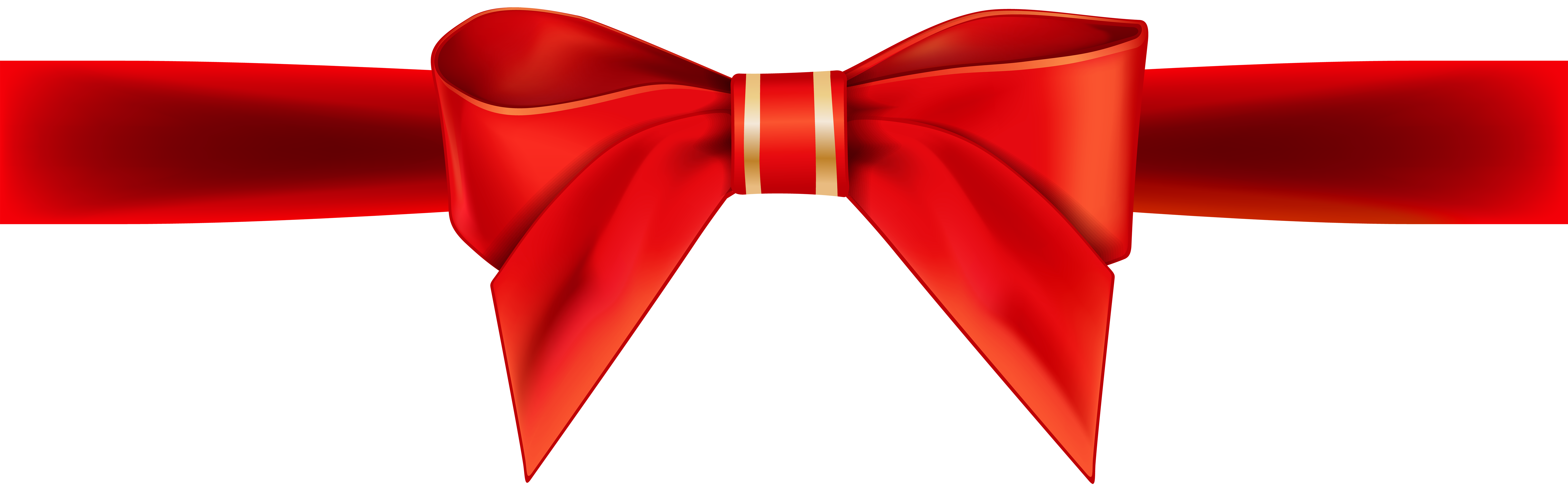 Red Ribbon Bow Transparent PNG Clip Art Image​  Gallery Yopriceville -  High-Quality Free Images and Transparent PNG Clipart