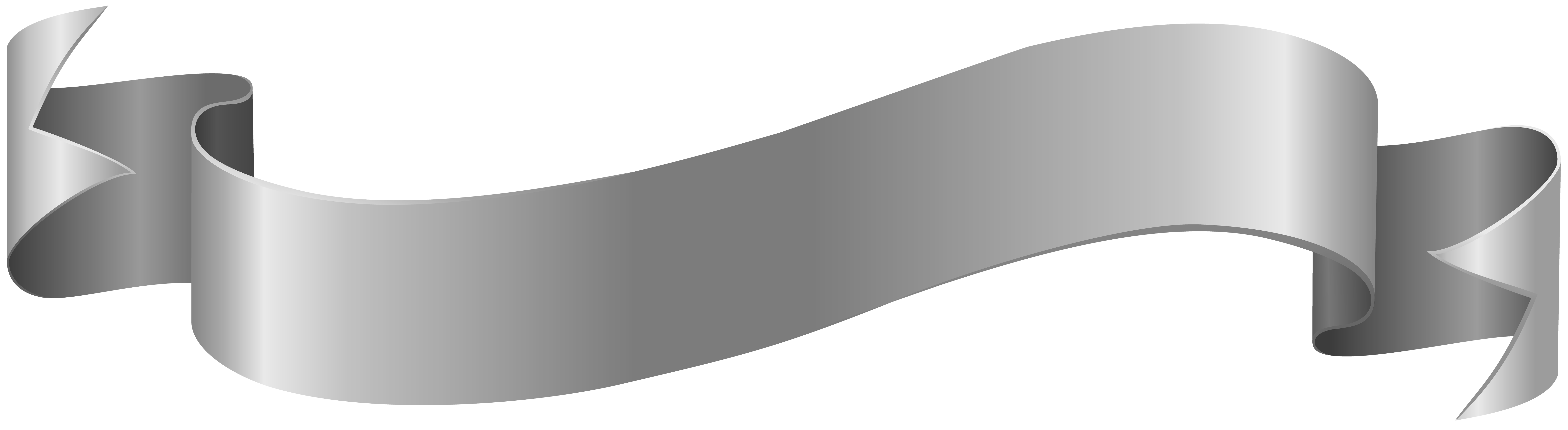 Silver Banner Png