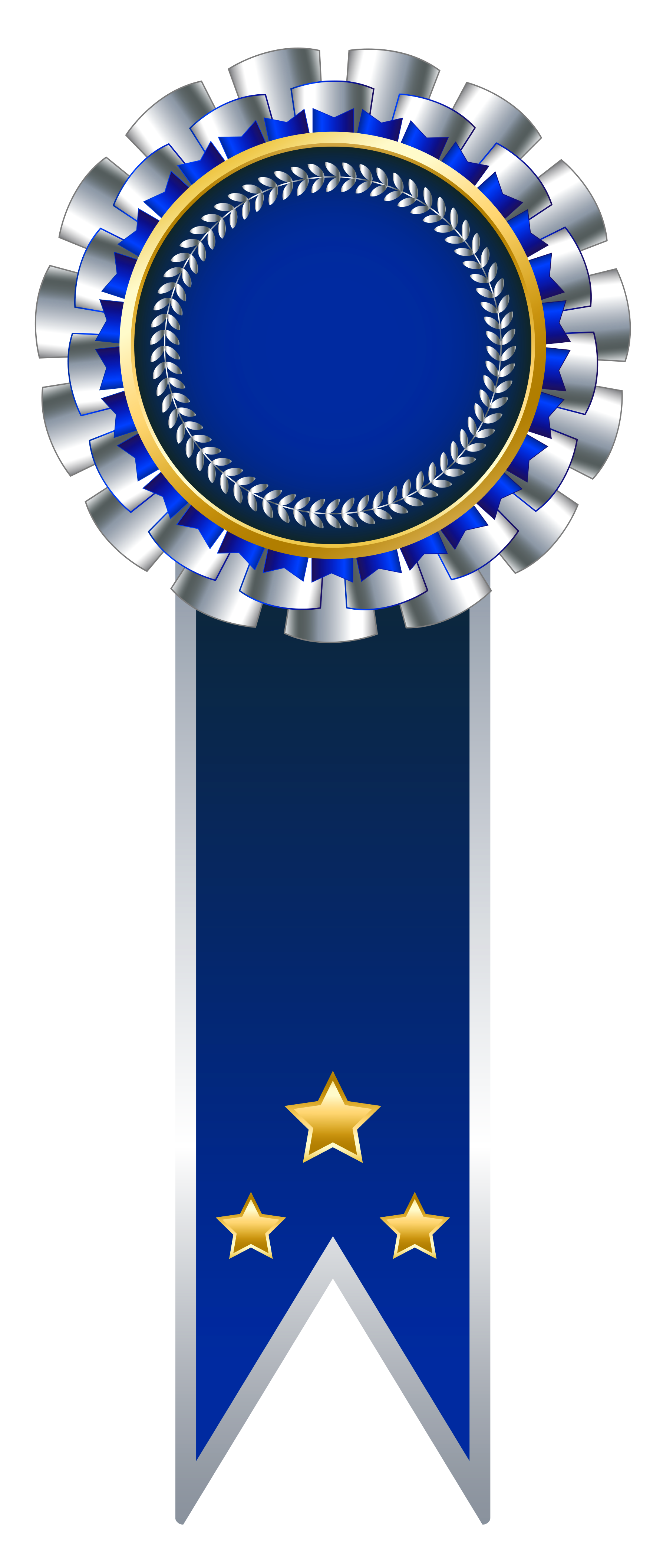 Download Transparent Background Royal Blue Ribbon Banner Png Gif