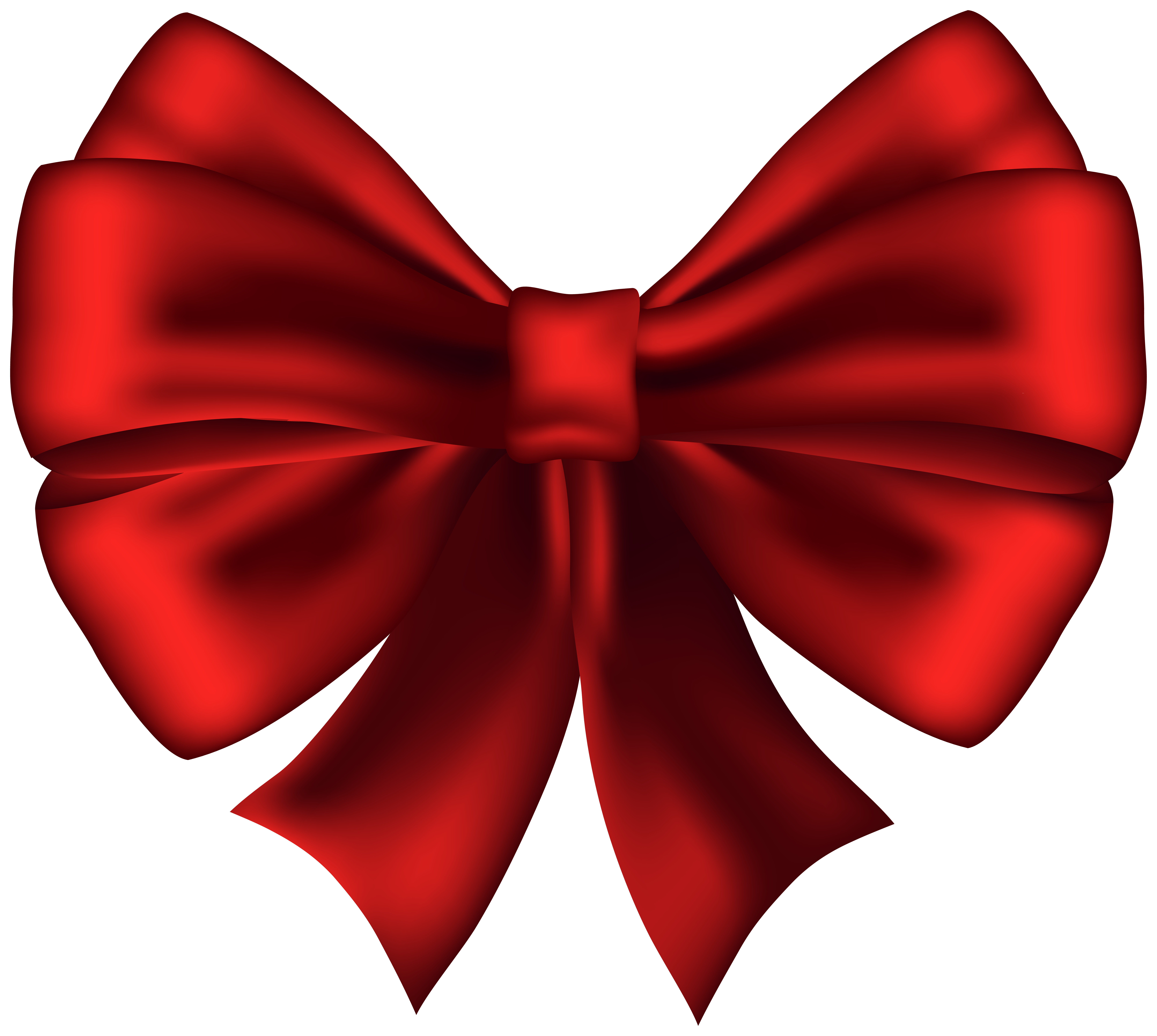 Decorative Red Bow Clip Art​  Gallery Yopriceville - High-Quality