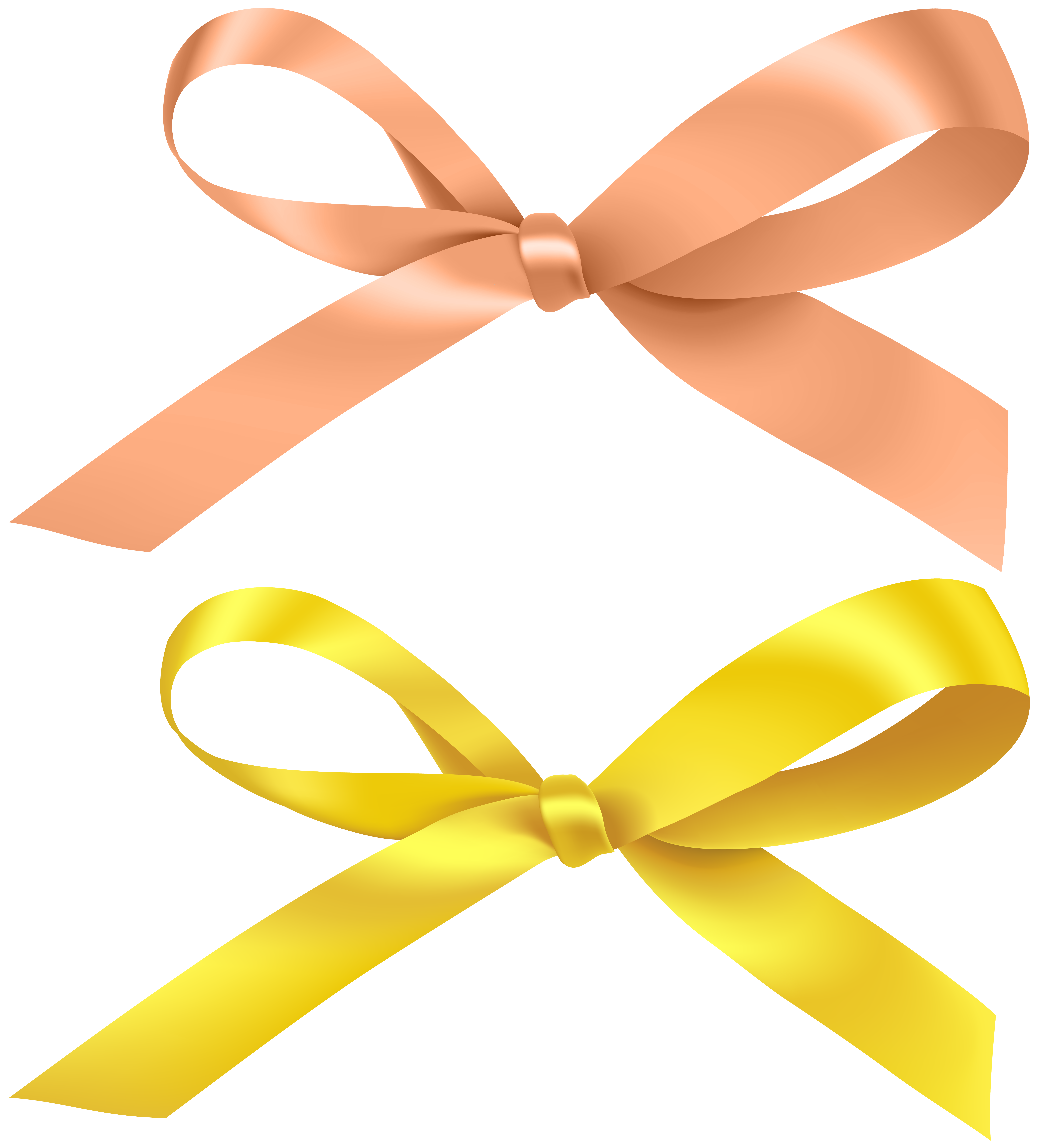 Gold Bow Decor PNG Clipart​  Gallery Yopriceville - High-Quality Free  Images and Transparent PNG Clipart