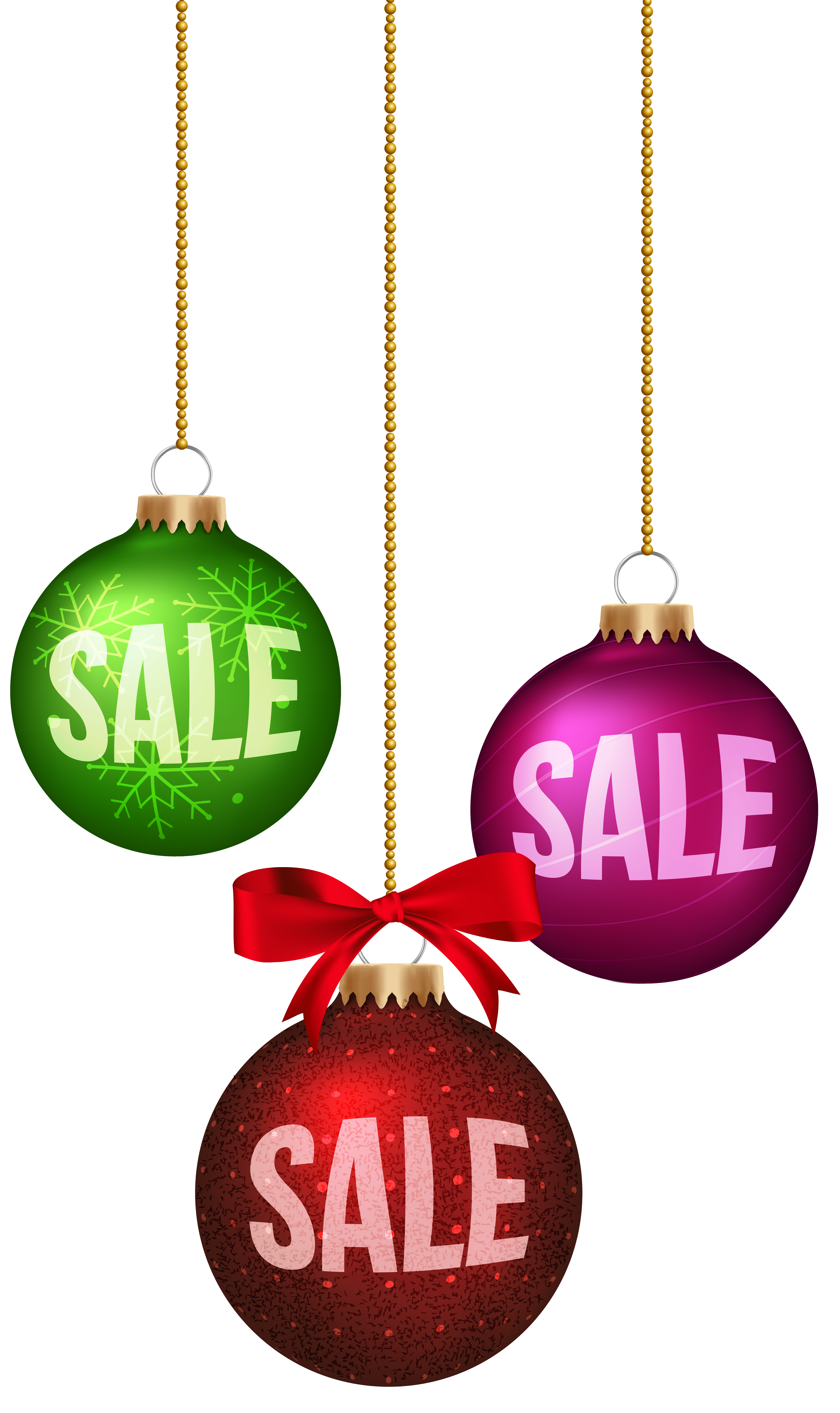 Download Christmas Balls Sale Decoration PNG Clip Art Image ...