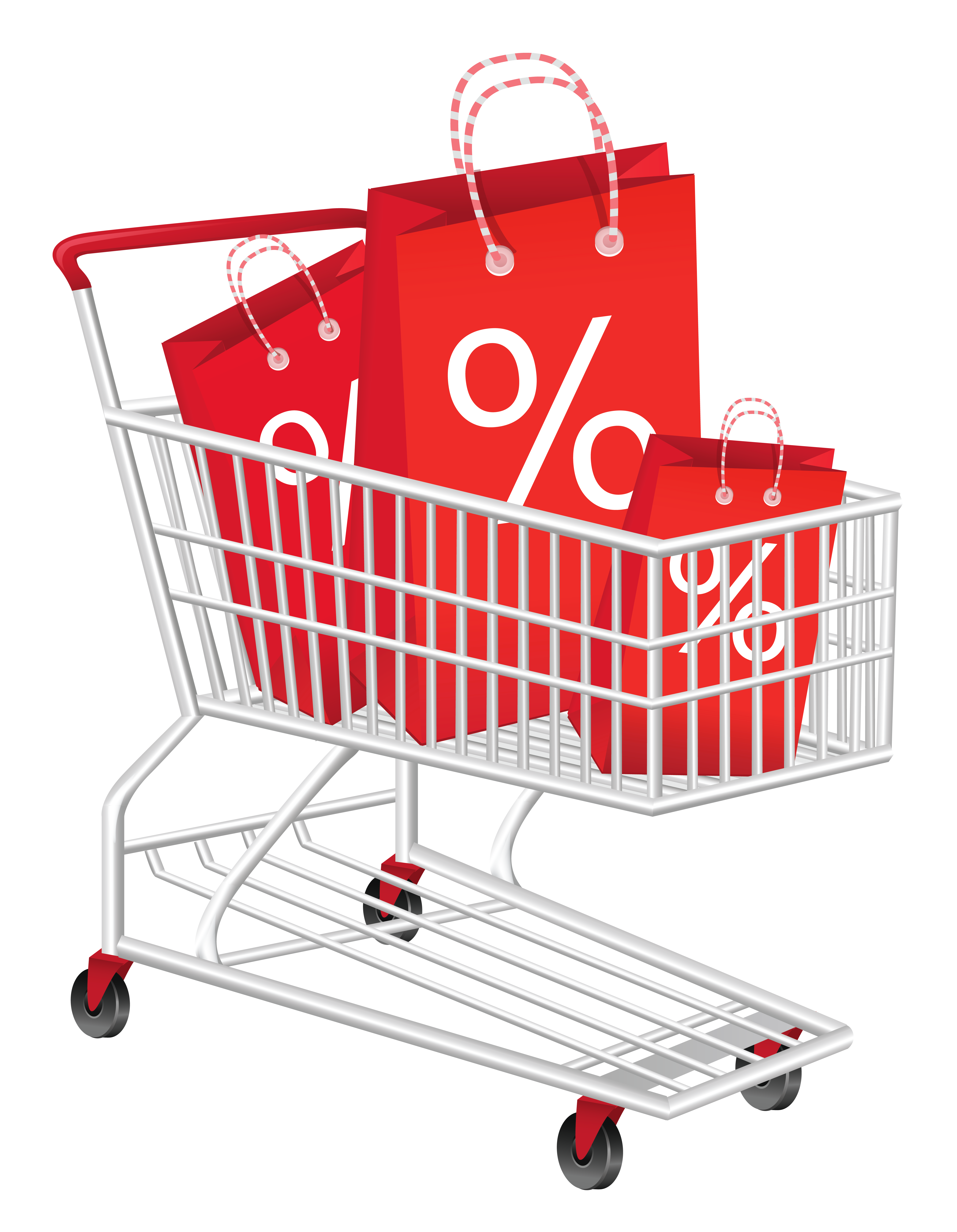 Grocery Cart Clipart Png