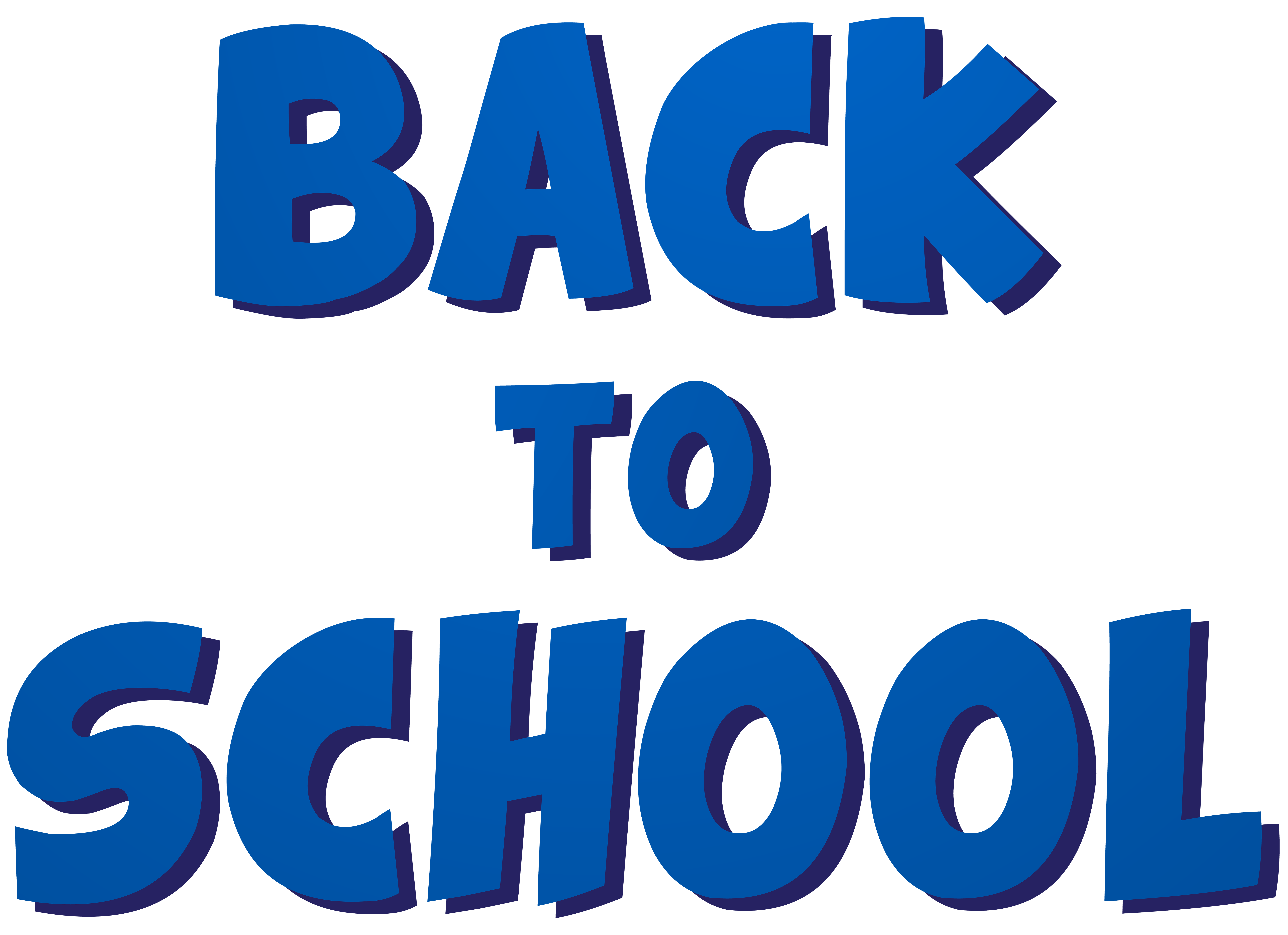 Back To School Text Blue Png Clipart Gallery Yopriceville High Quality Images And Transparent Png Free Clipart