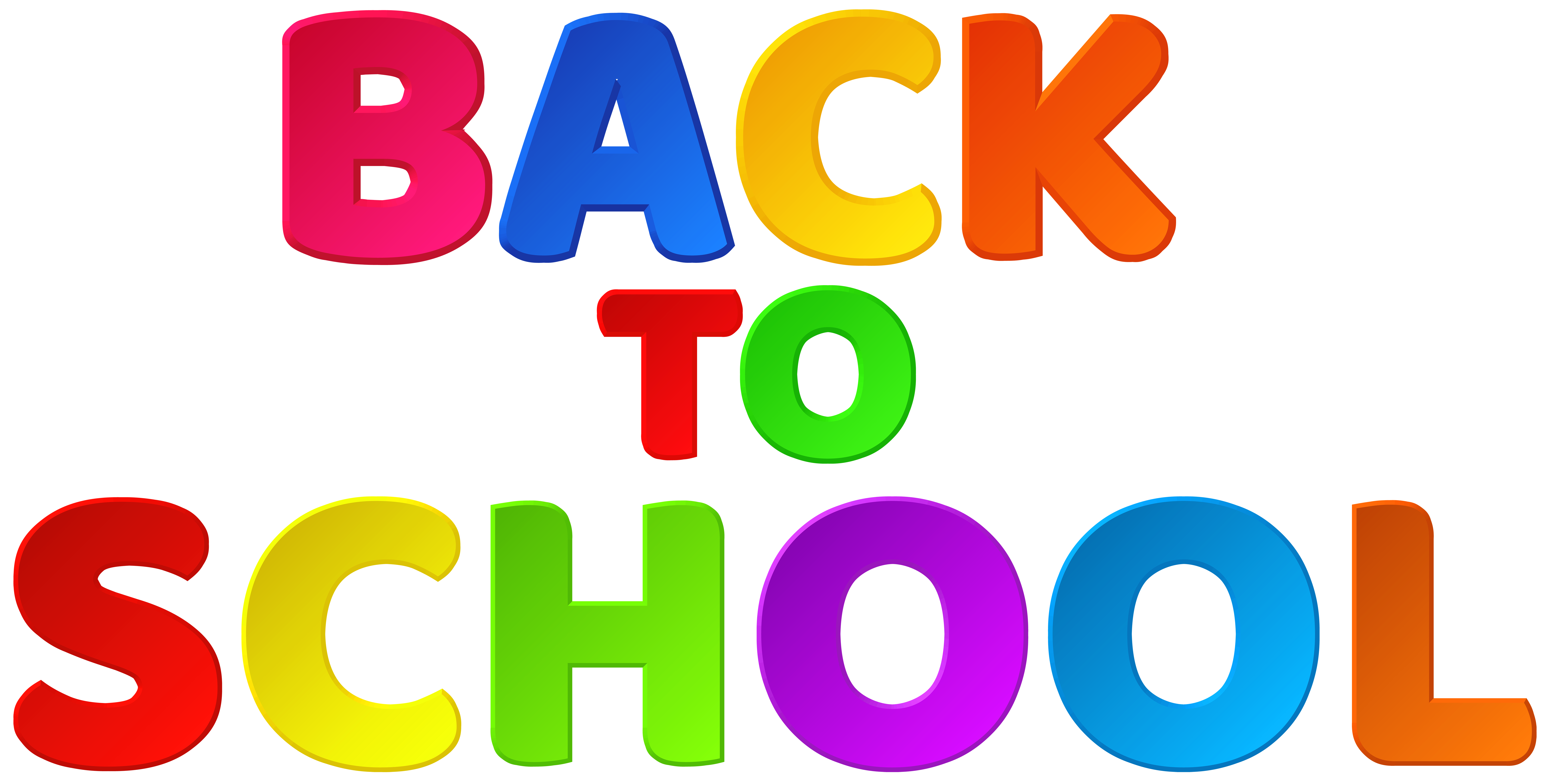 Back To School Clipart Images, Free Download