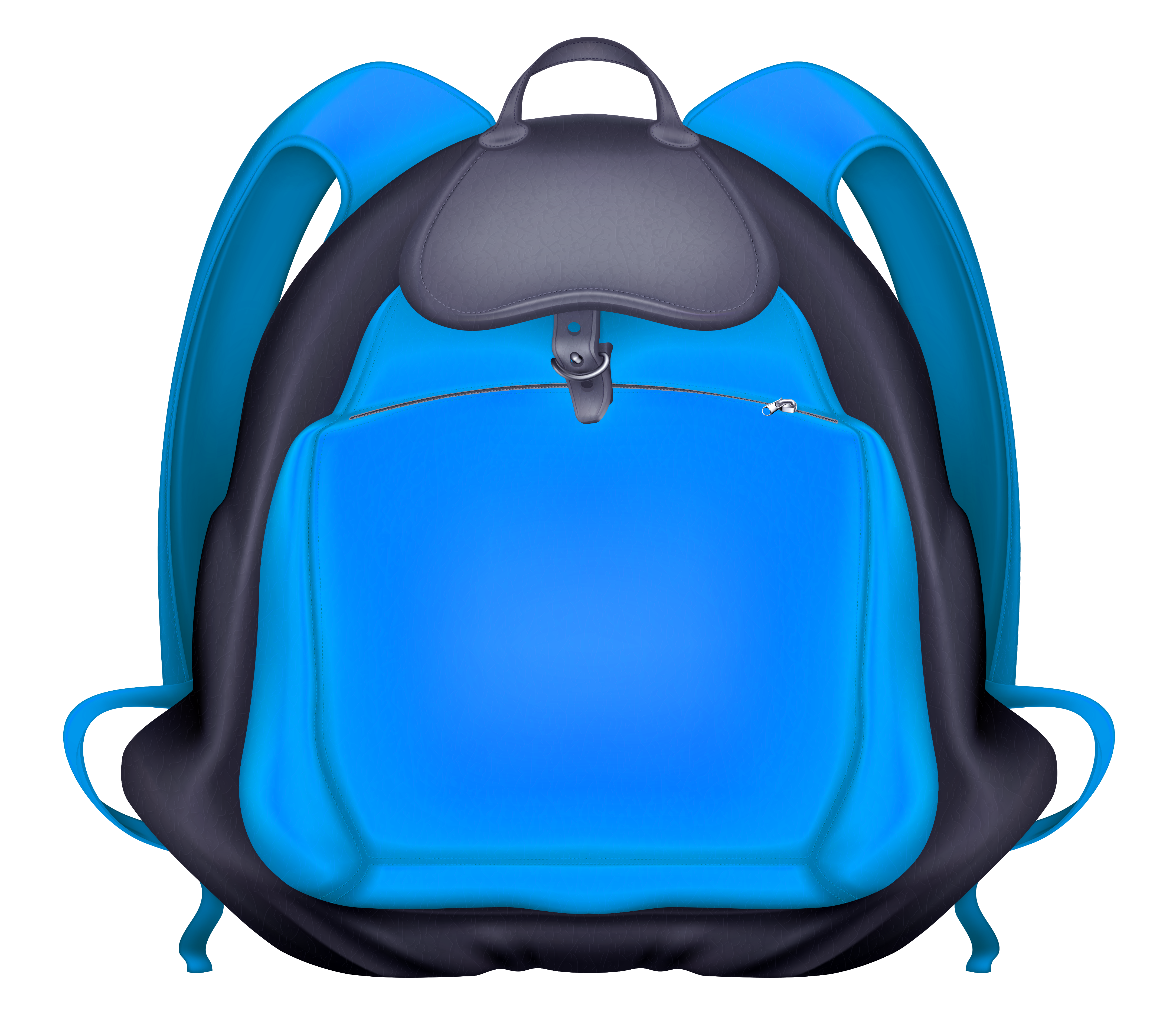Blue Backpack Transparent PNG Clipart​