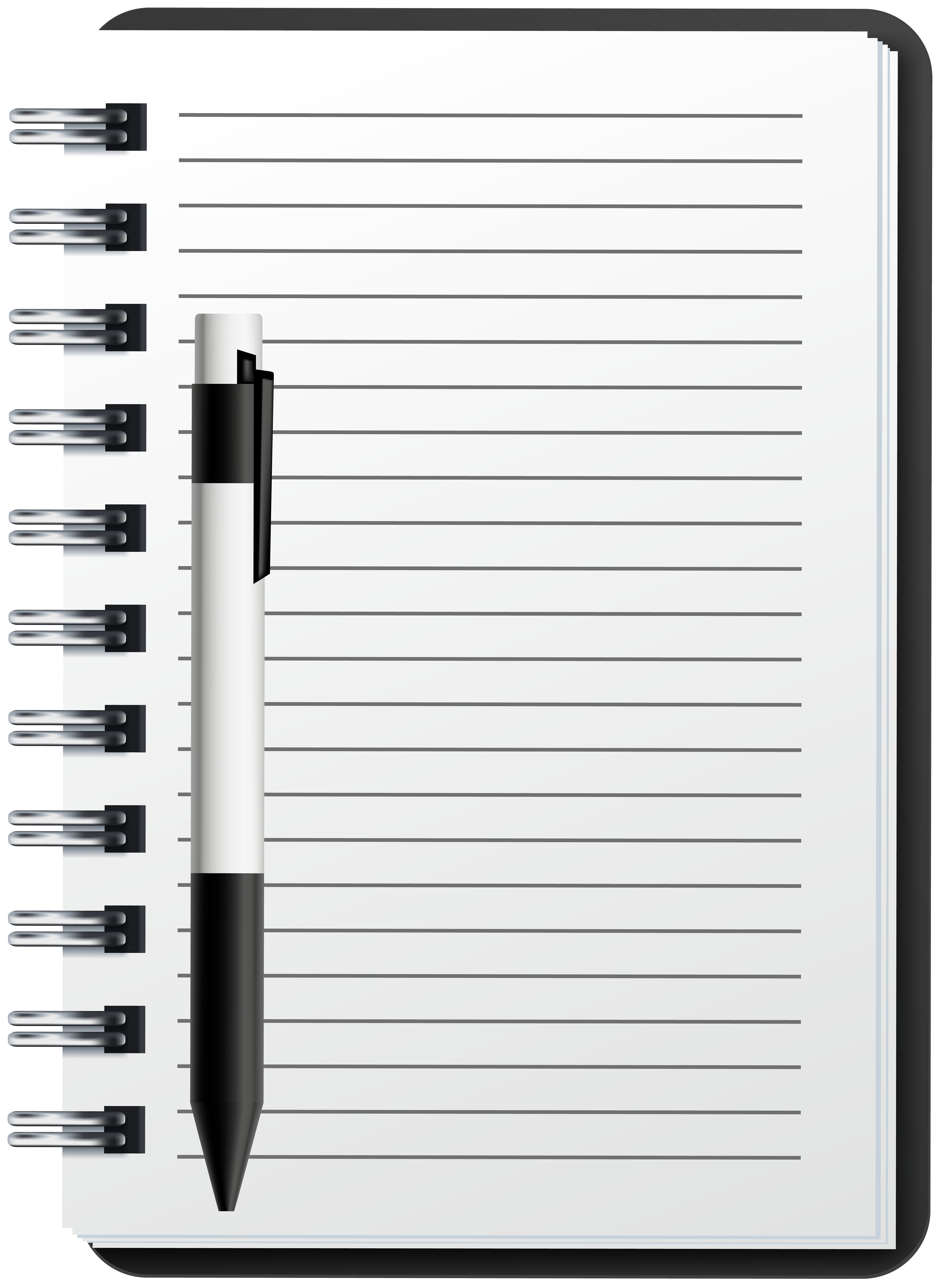 Notebook And Pen Png Clip Art Image Gallery Yopriceville High Quality Images And Transparent Png Free Clipart