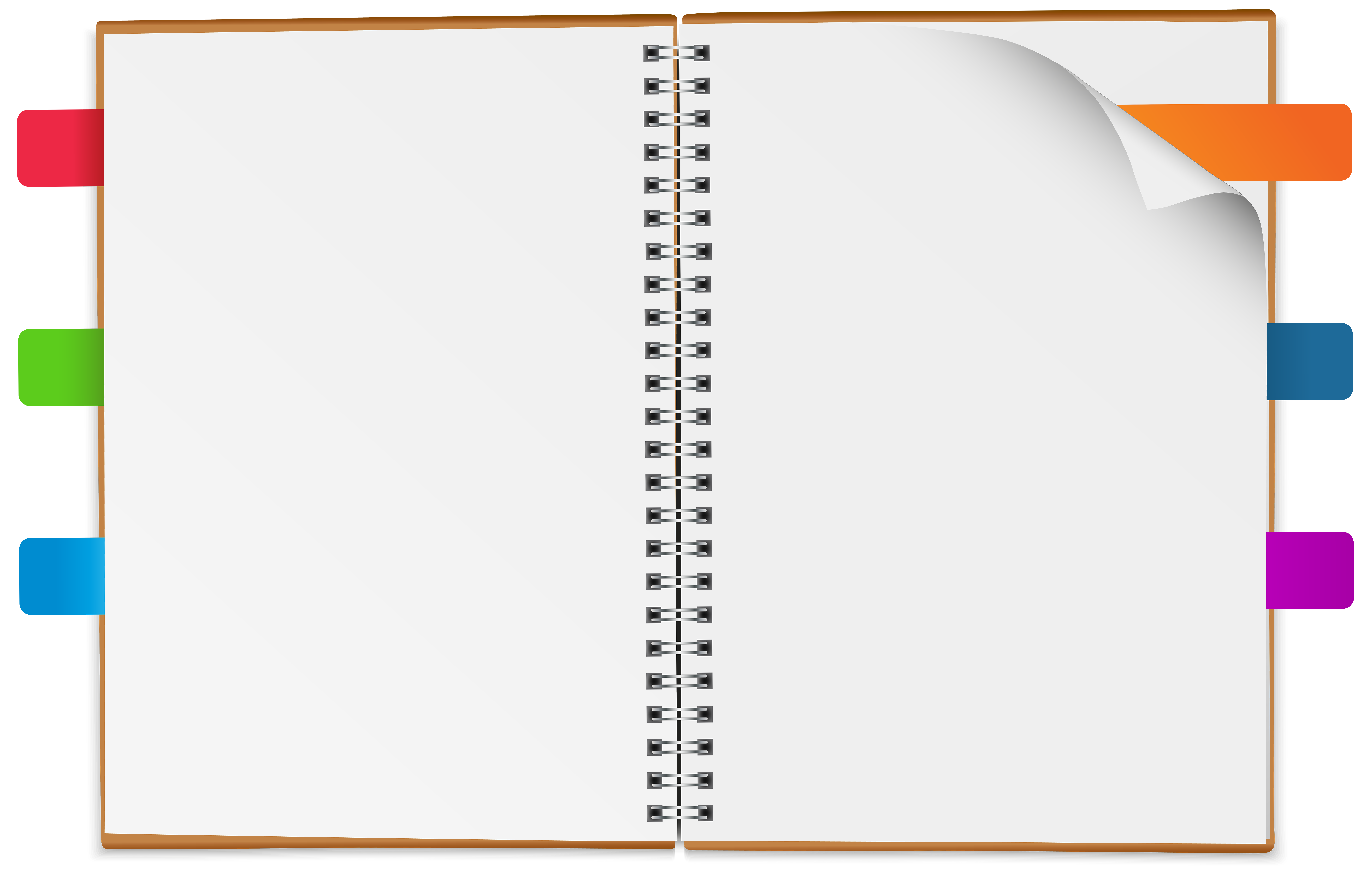 Open Notebook PNG Clip Art Image | Gallery Yopriceville - High-Quality
