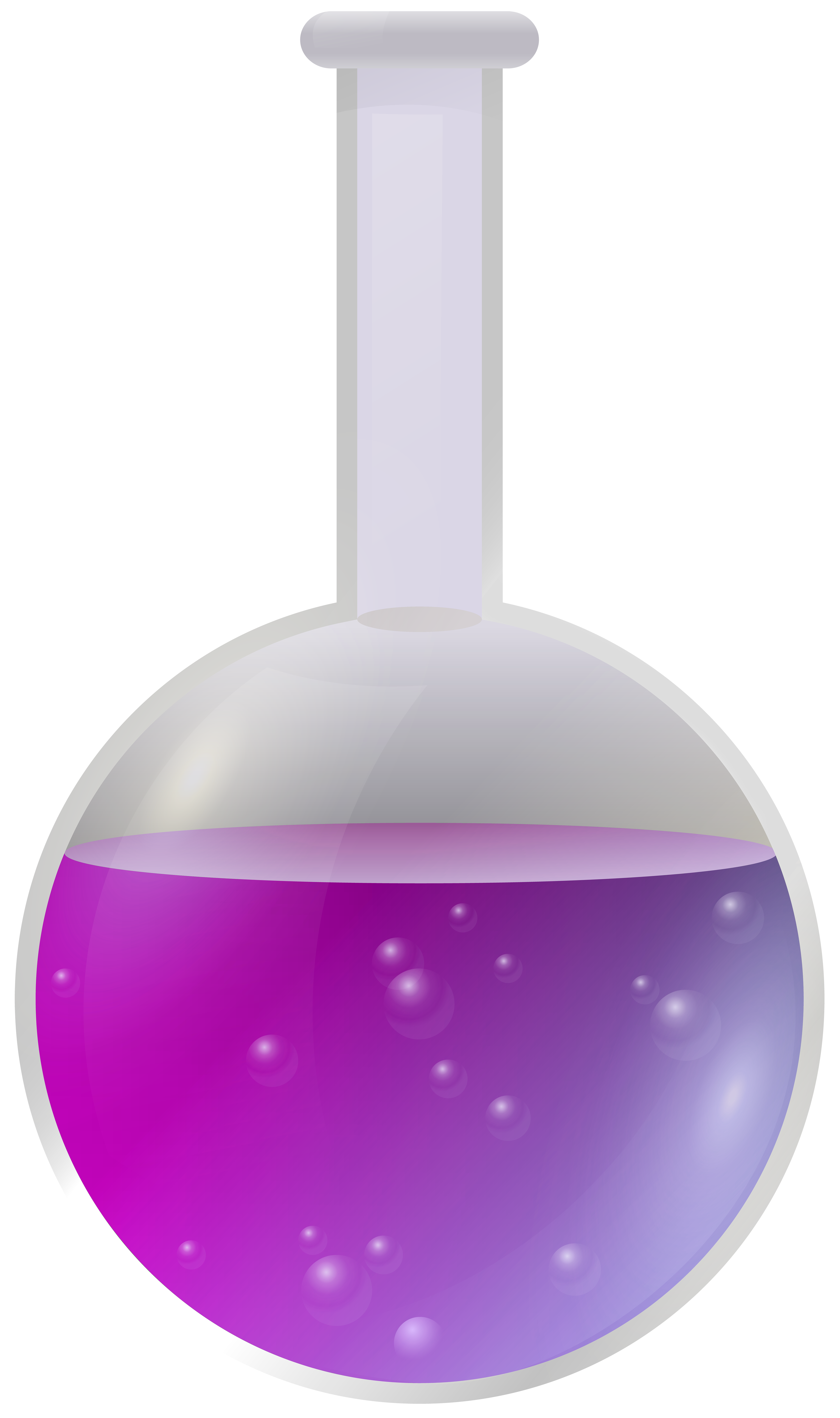 Purple Flask Lab Clip Art at  - vector clip art online, royalty  free & public domain