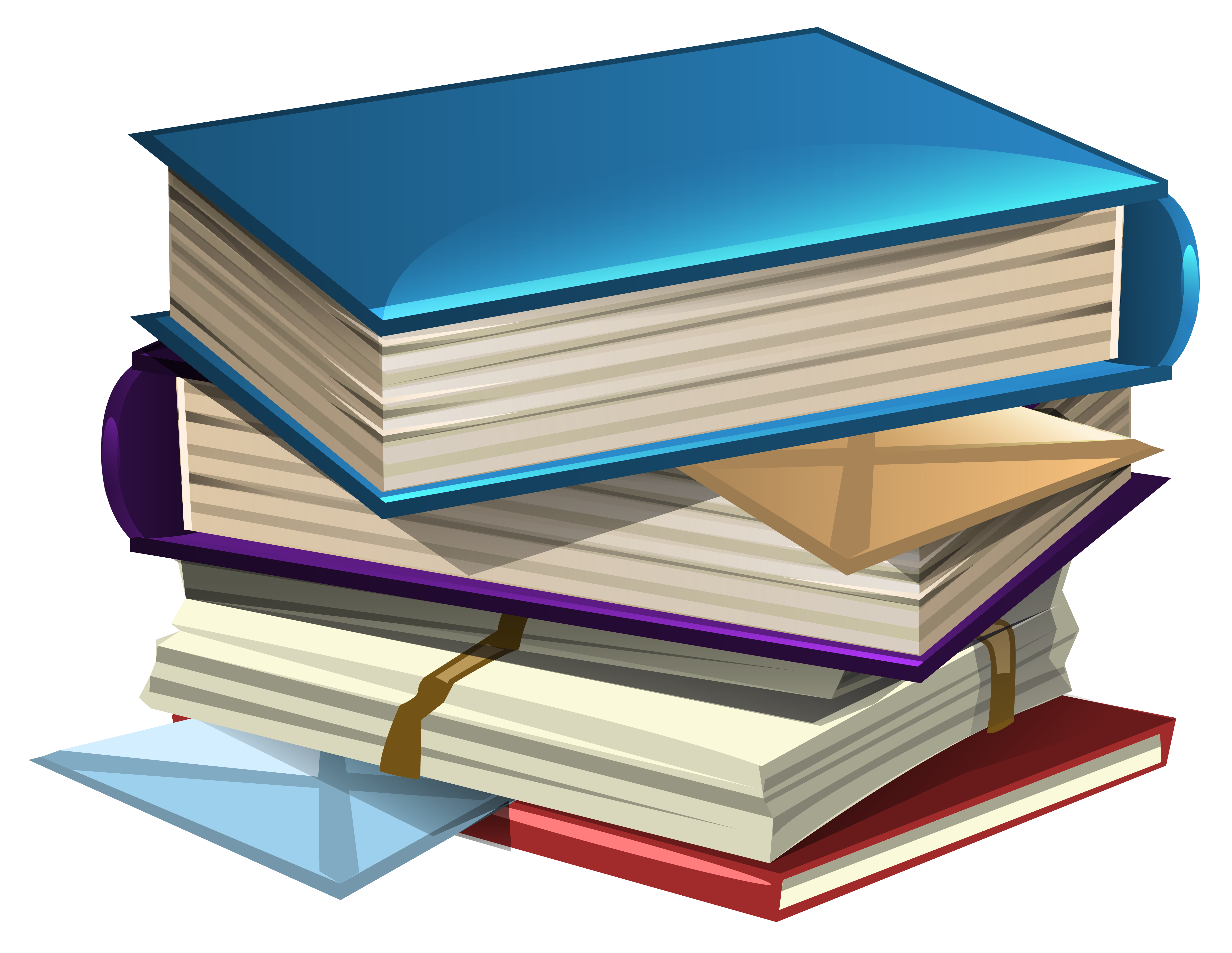 School Books Clipart Image  Gallery Yopriceville - High 