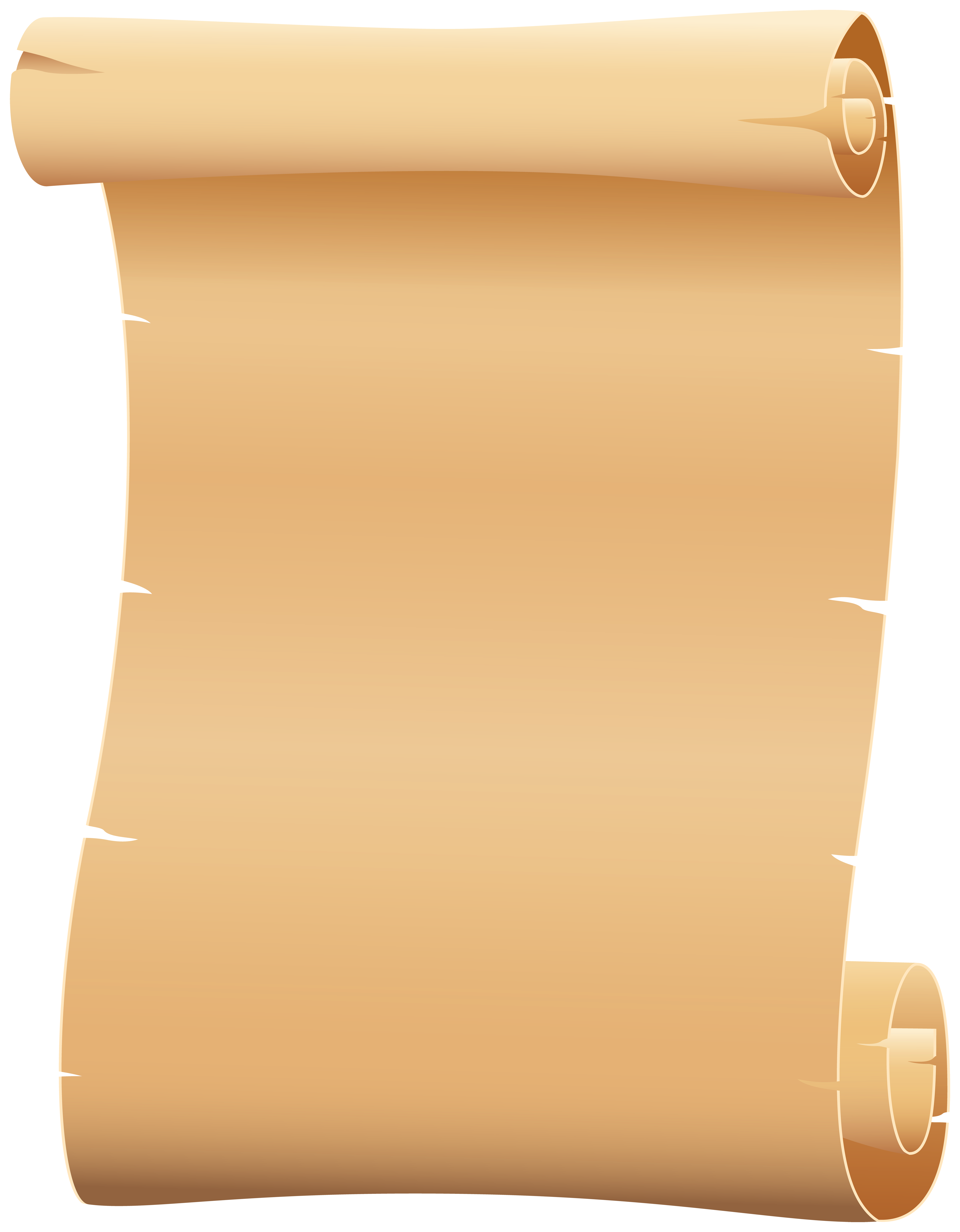 Paper scroll clipart. Free download transparent .PNG