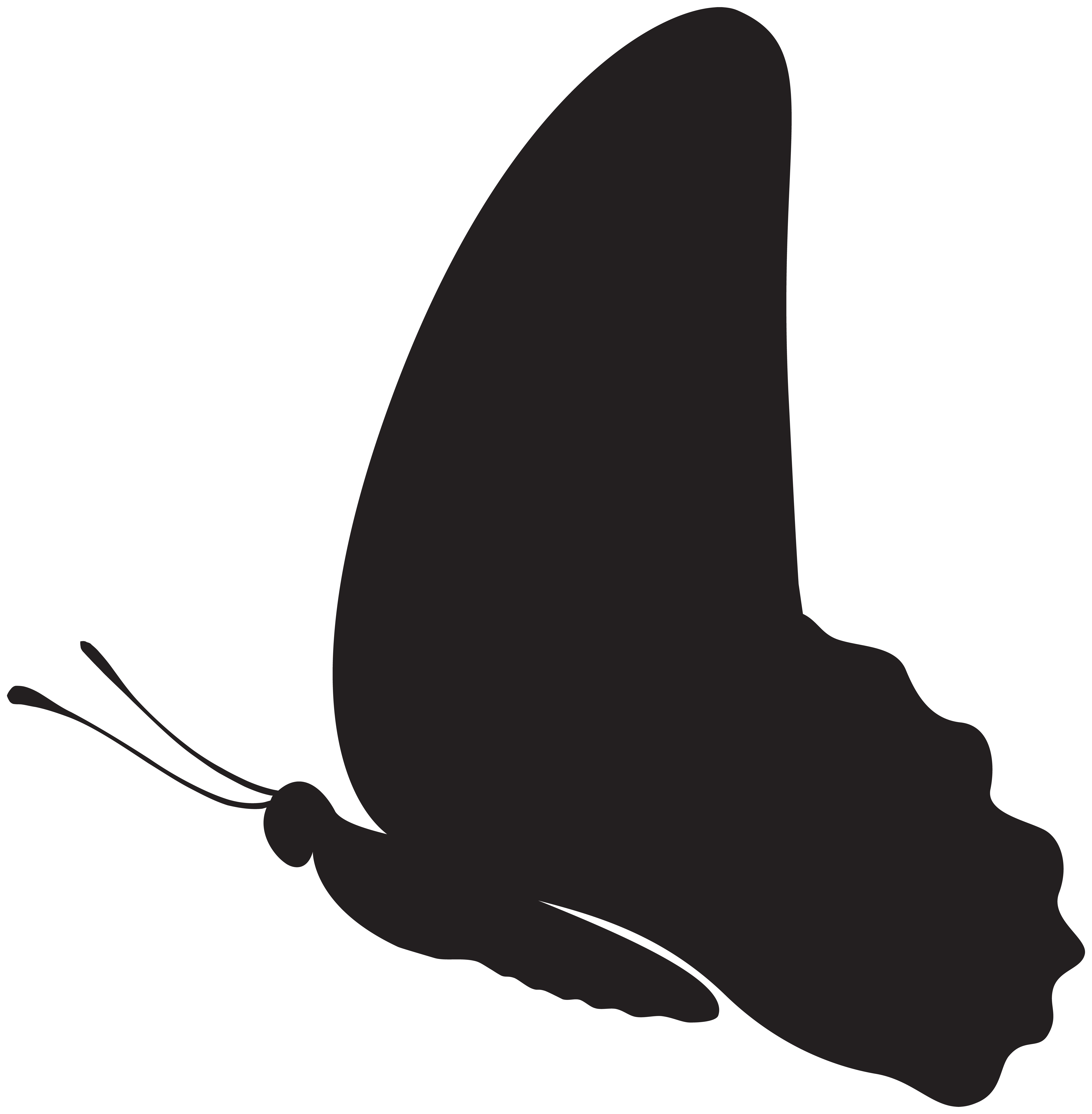 Download Butterfly Silhouette Clip Art PNG Image | Gallery ...