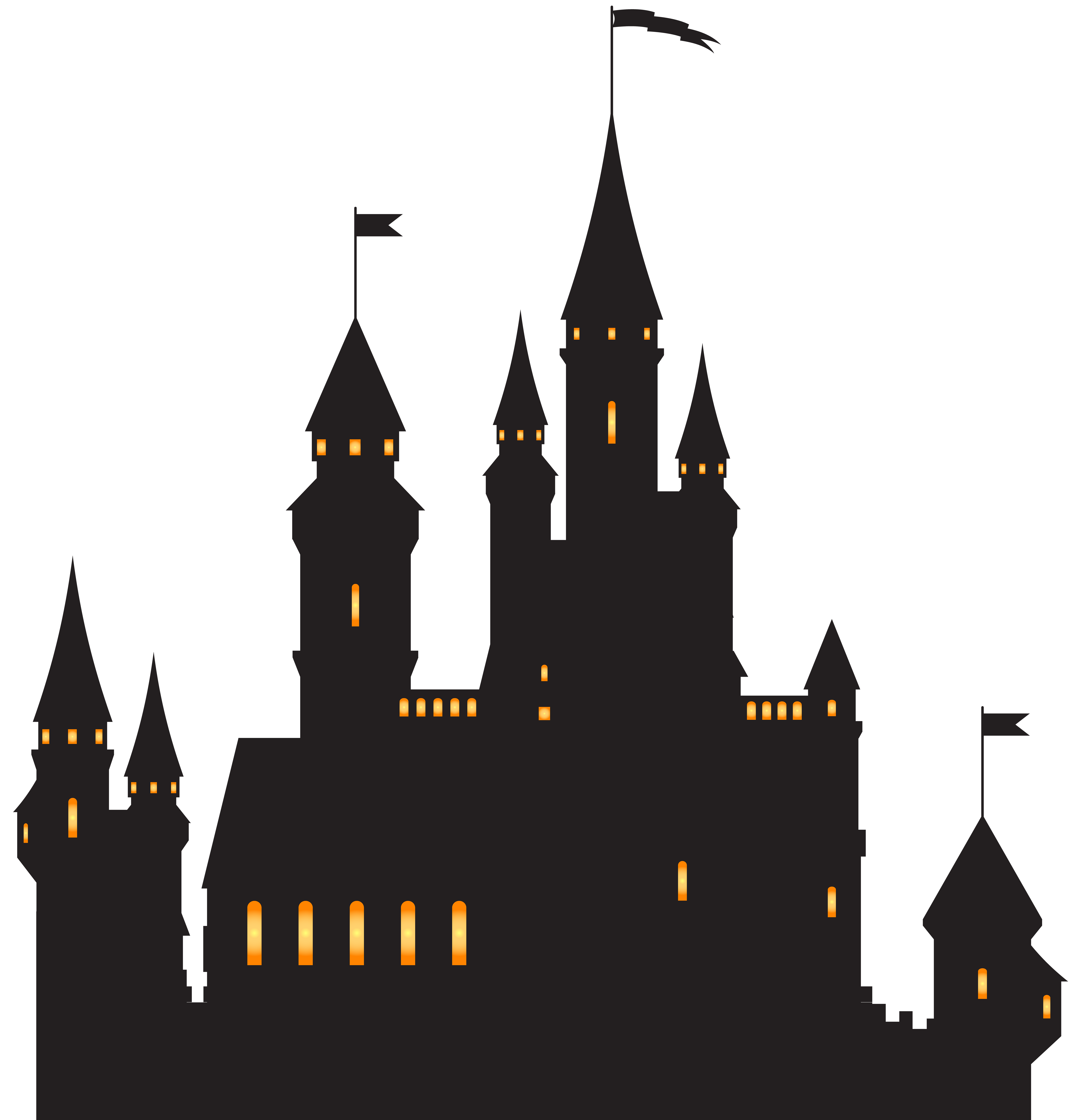 Castle Silhouette PNG ...