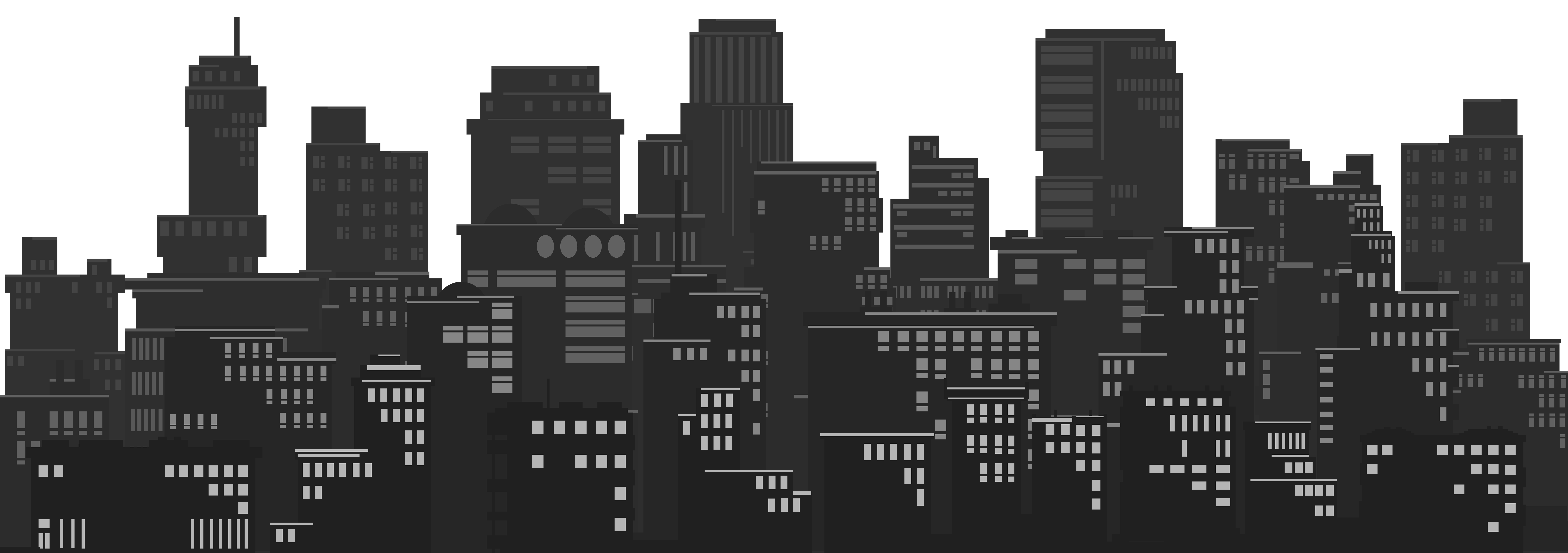 free city scapes clipart