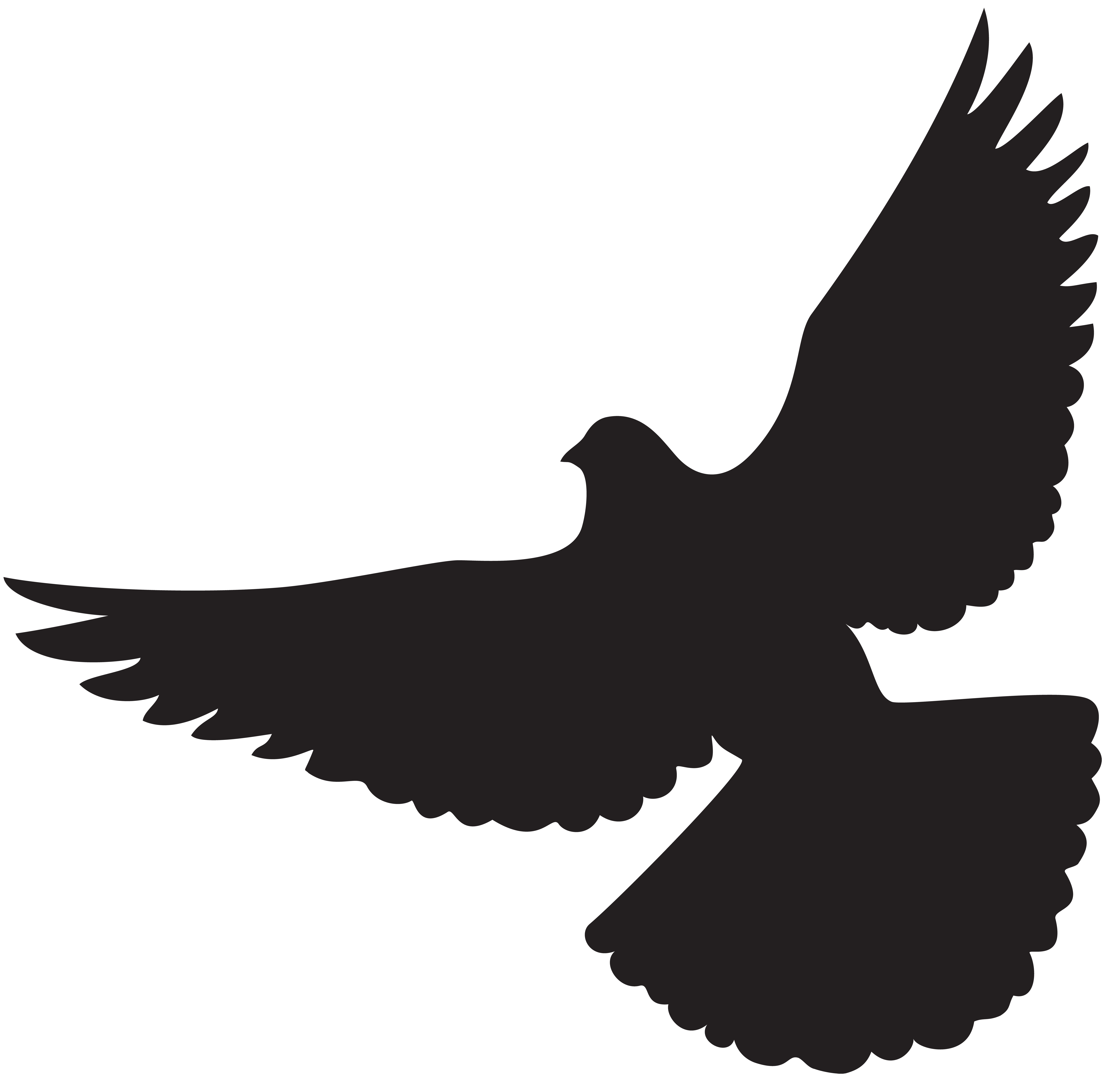 Dove Silhouette Png Clip Art Gallery Yopriceville High Quality