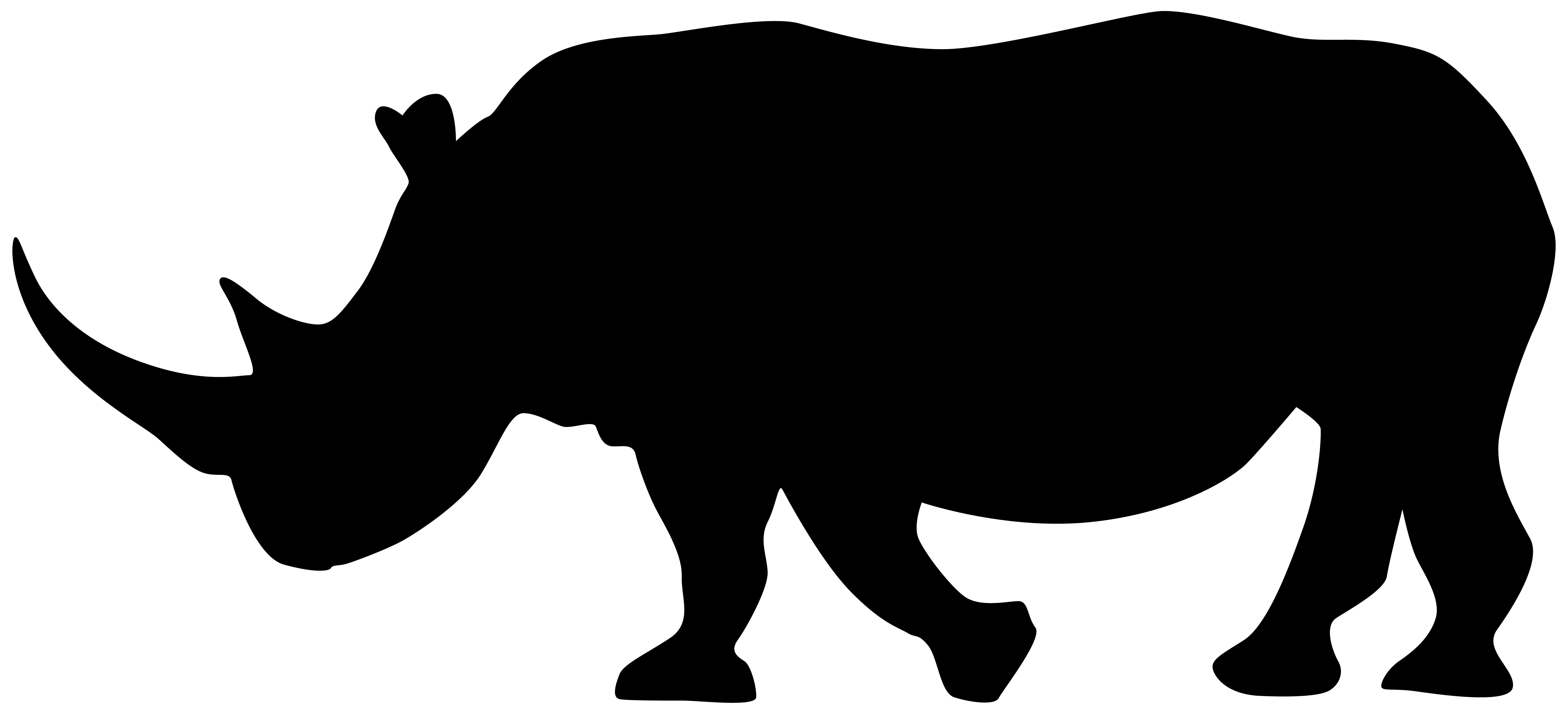 pix Rhino Silhouette Png gallery yopriceville
