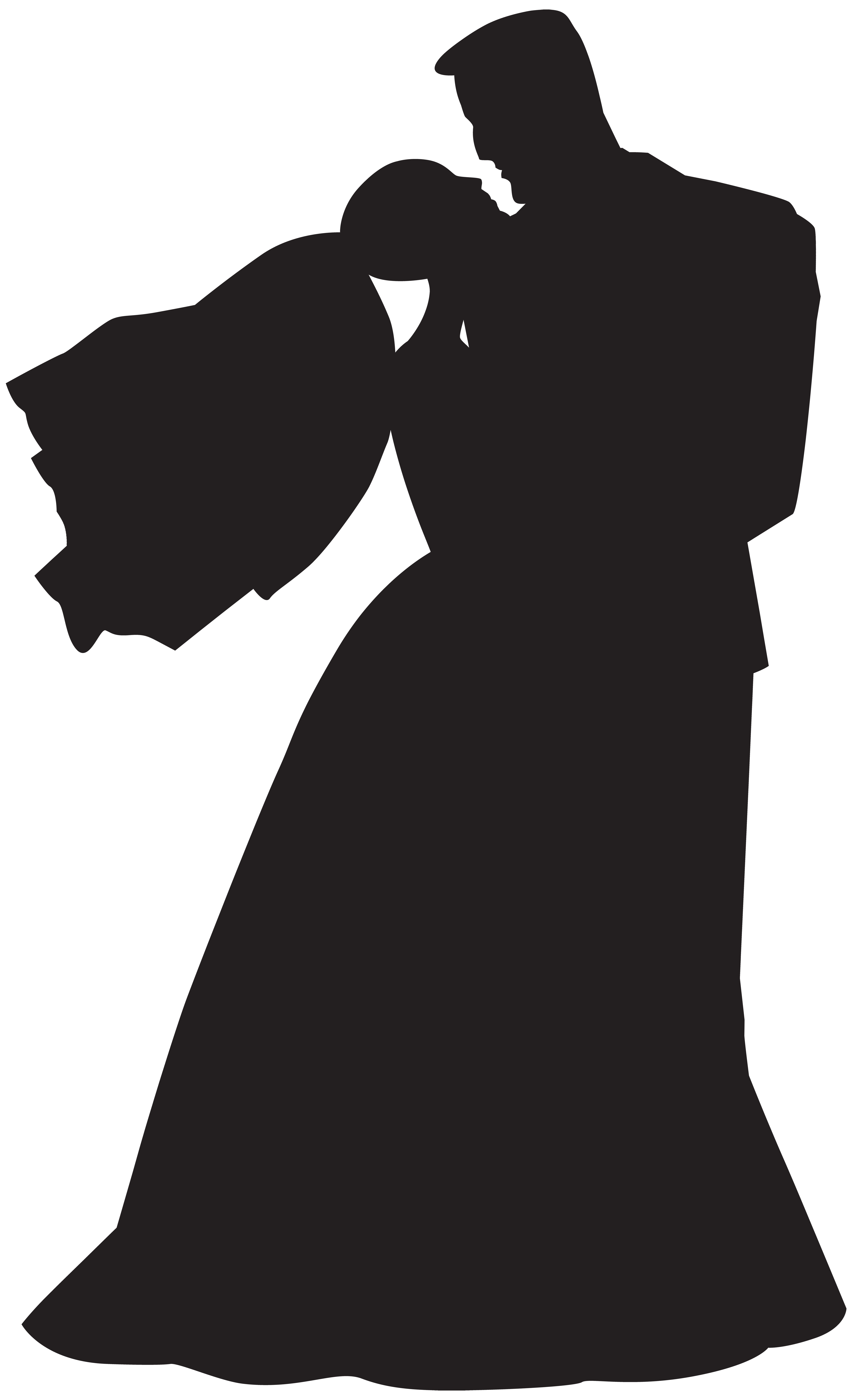 Groom Silhouette PNG Clip Art - Best WEB Clipart