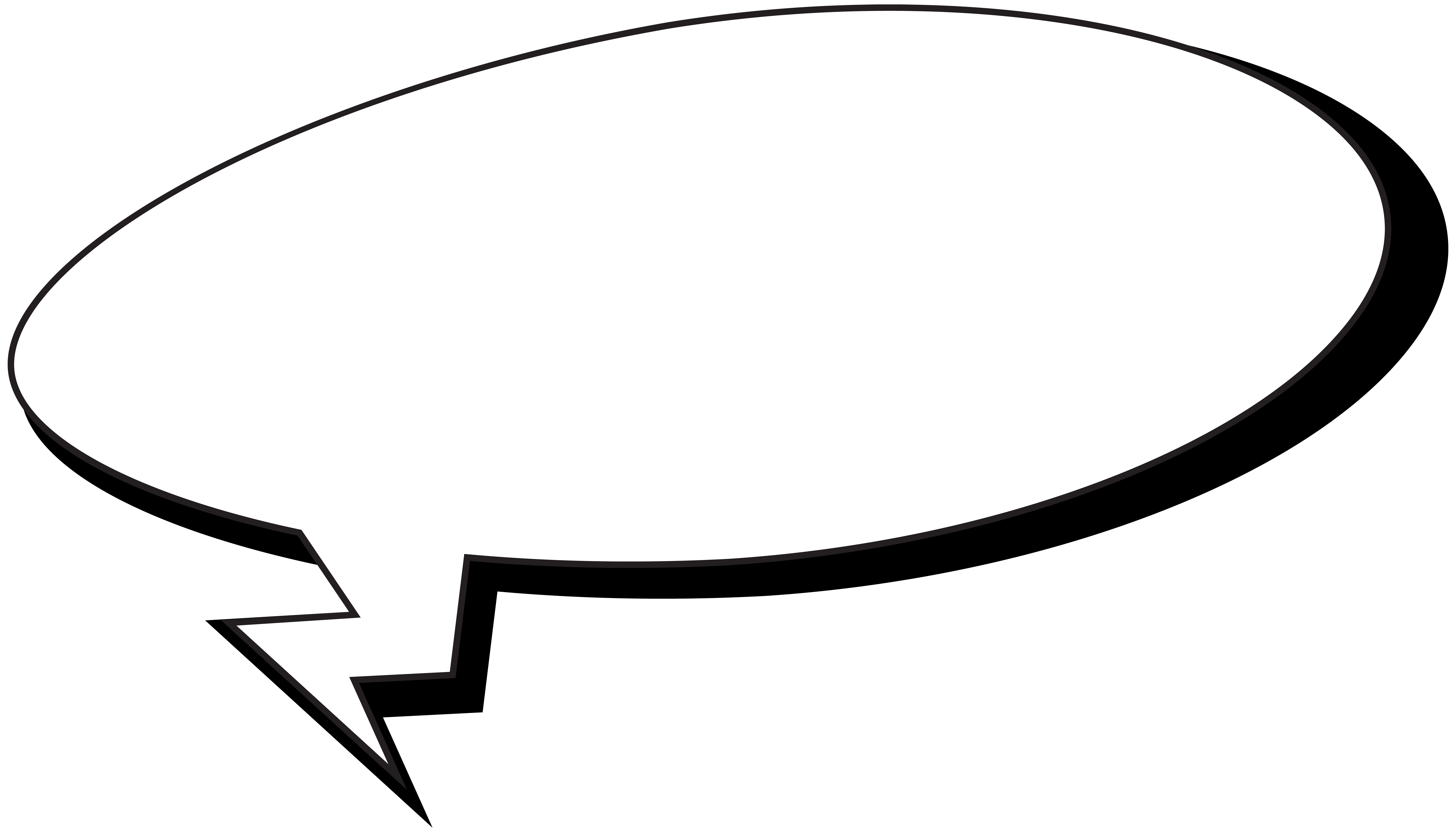 comic speech bubble png