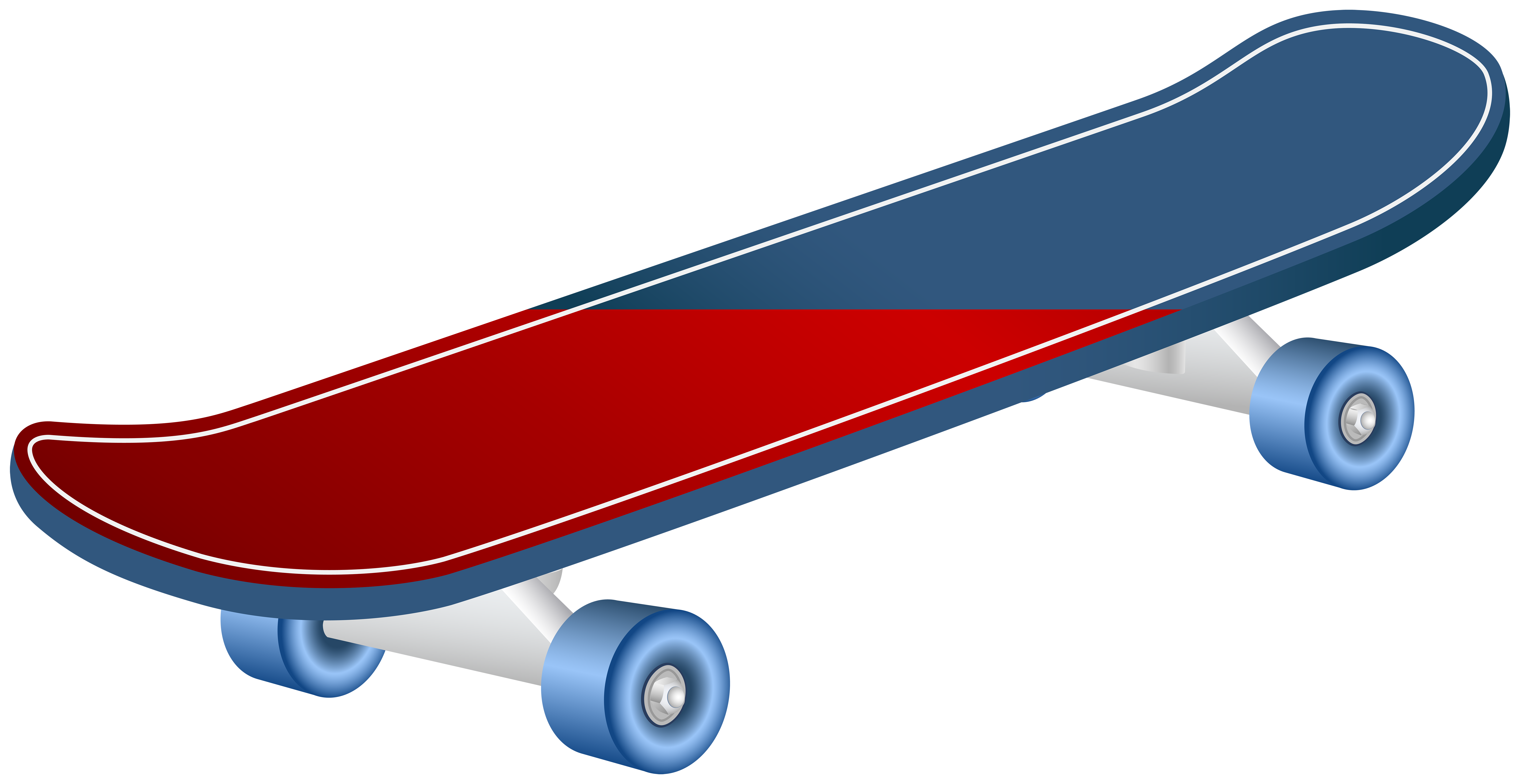Skateboard Clip Art Image | Gallery Yopriceville - High-Quality Free