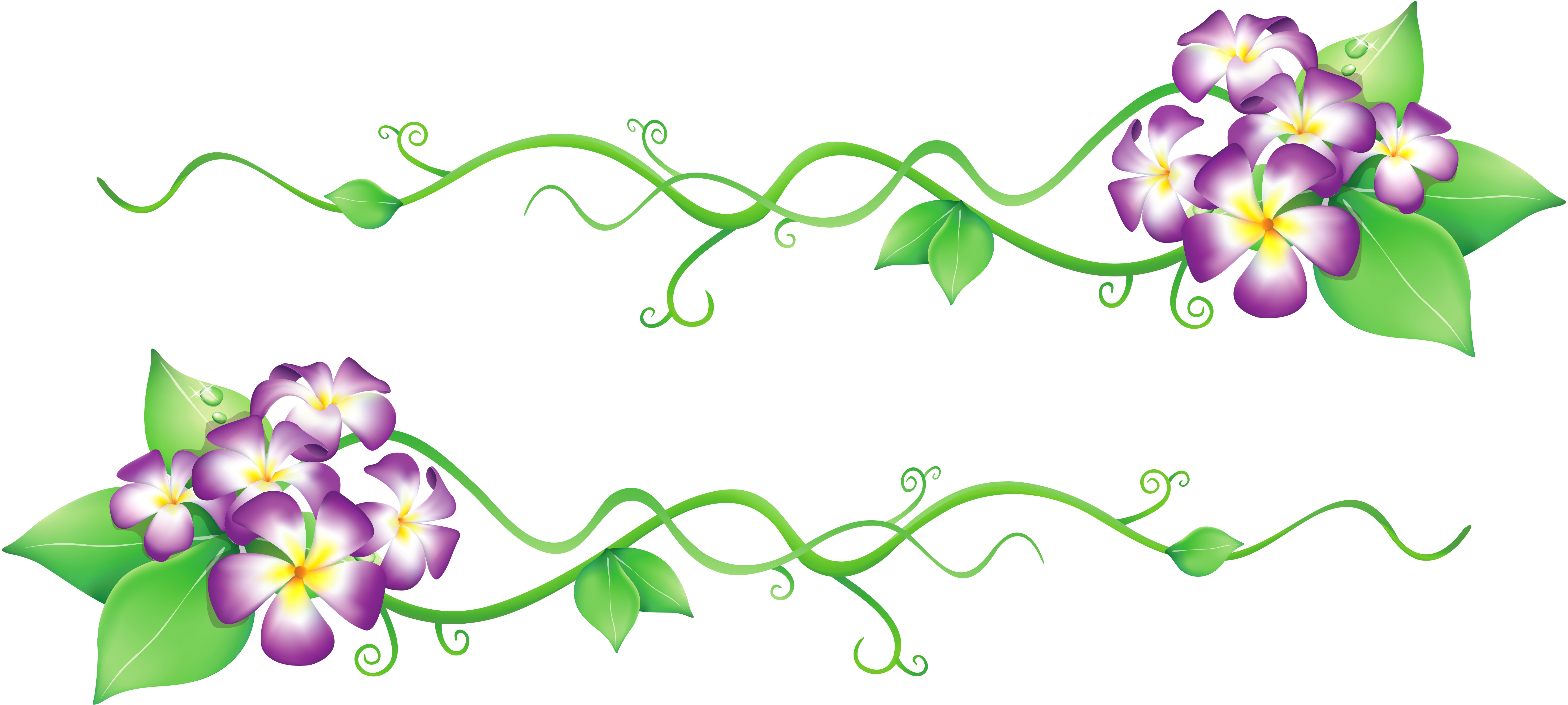 Flowers Spring Decor PNG Clipart​  Gallery Yopriceville - High-Quality Free  Images and Transparent PNG Clipart