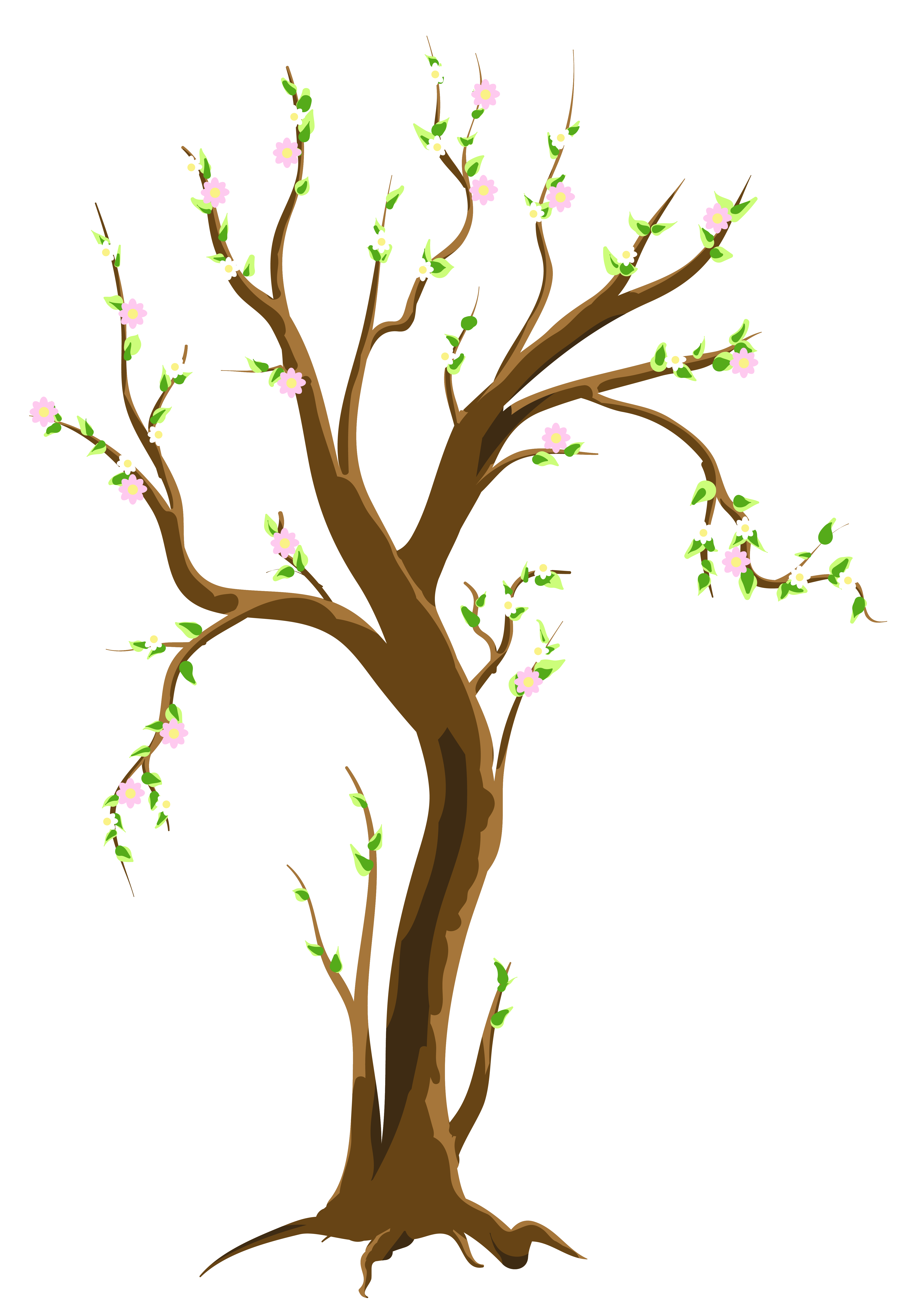 spring tree clip art