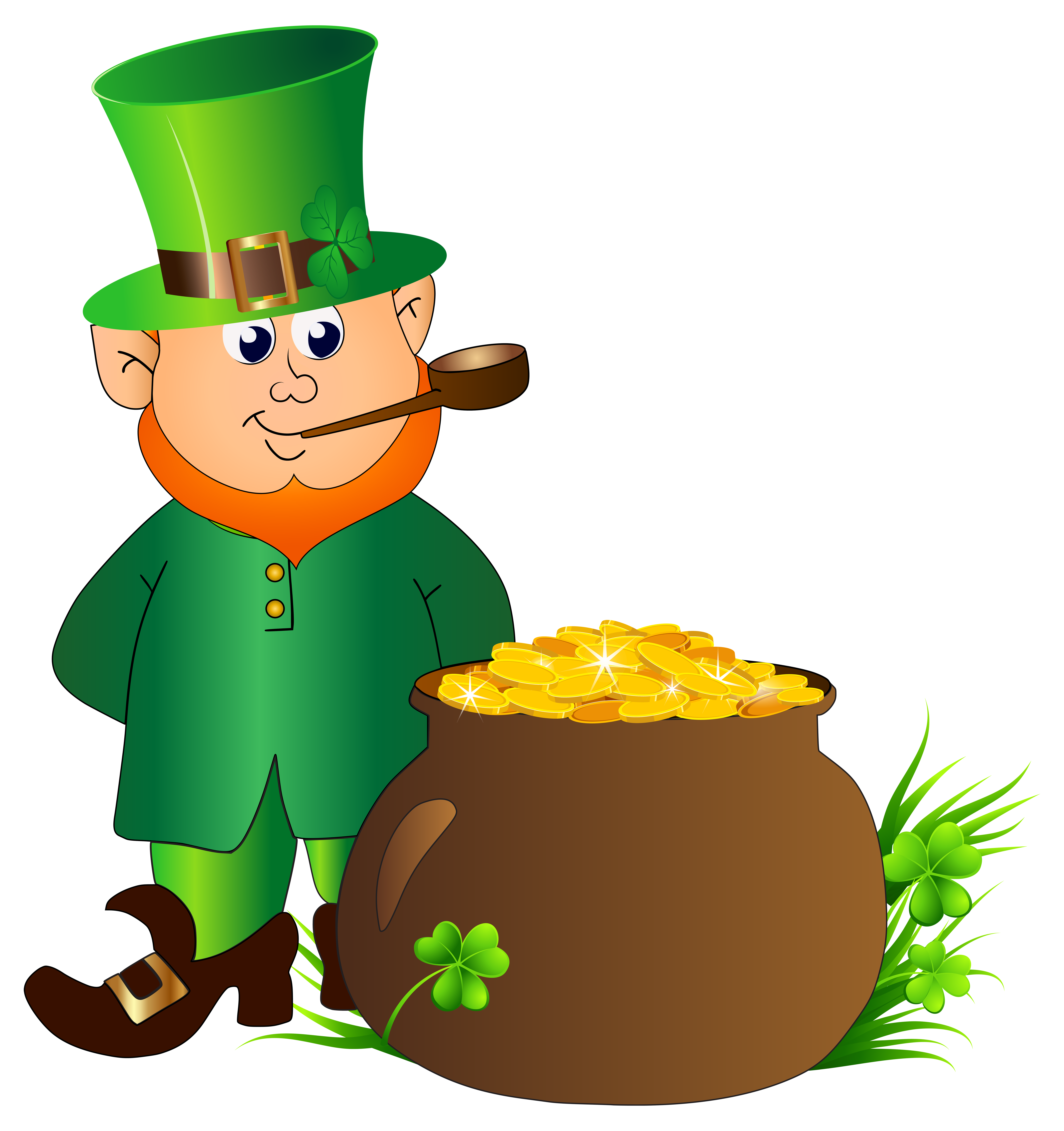 Uncategorized Leprechaun Pot leprechaun with pot of gold transparent png clip art image view full size