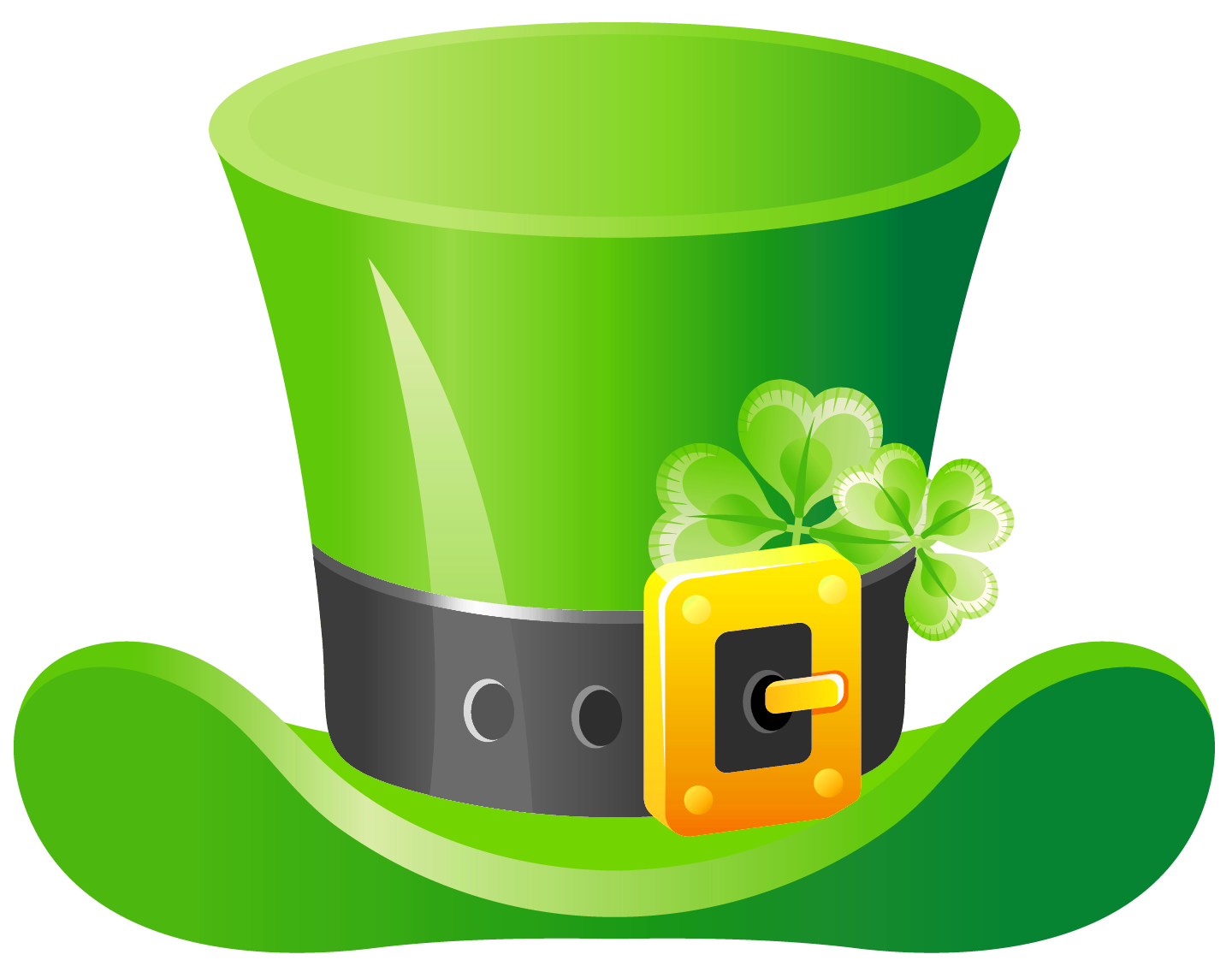 Saint Patrick's Day hat clipart. Free download transparent .PNG