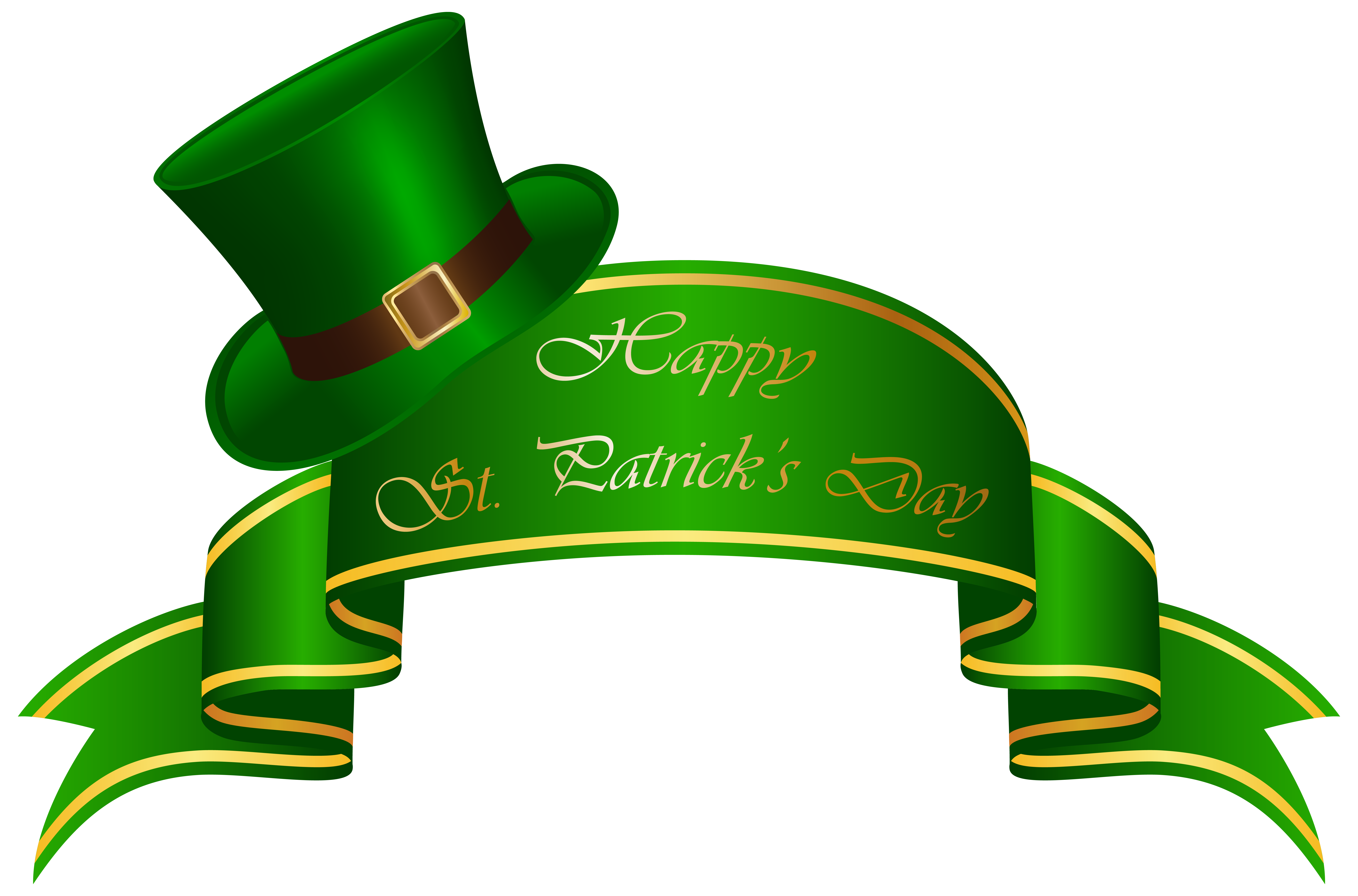 St Patricks Day Hat and Shamrock Transparent PNG Clip Art Image​  Gallery  Yopriceville - High-Quality Free Images and Transparent PNG Clipart