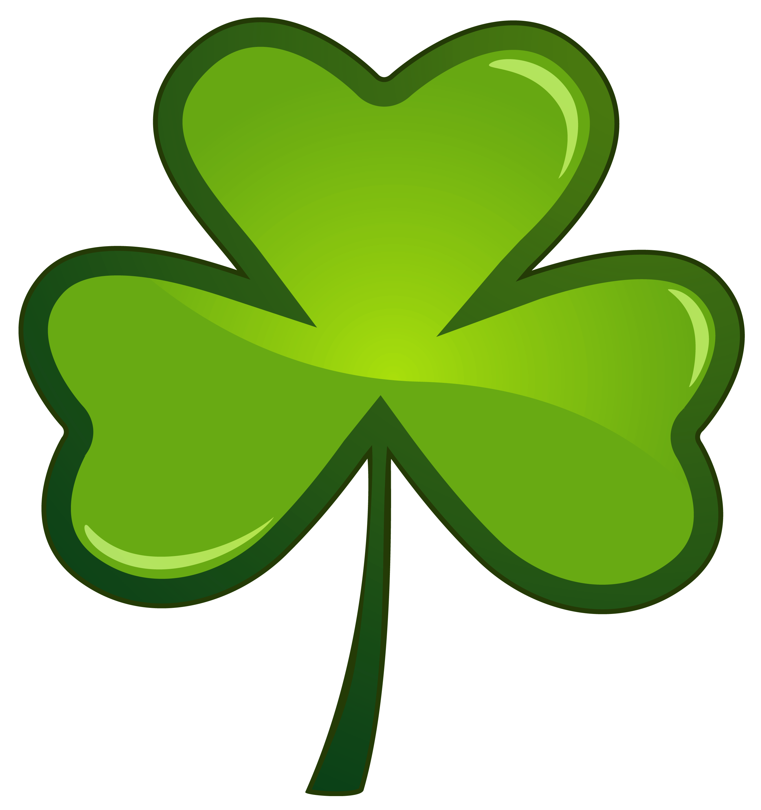 Saint patricks day leprechaun shamrock clipart Vector Image