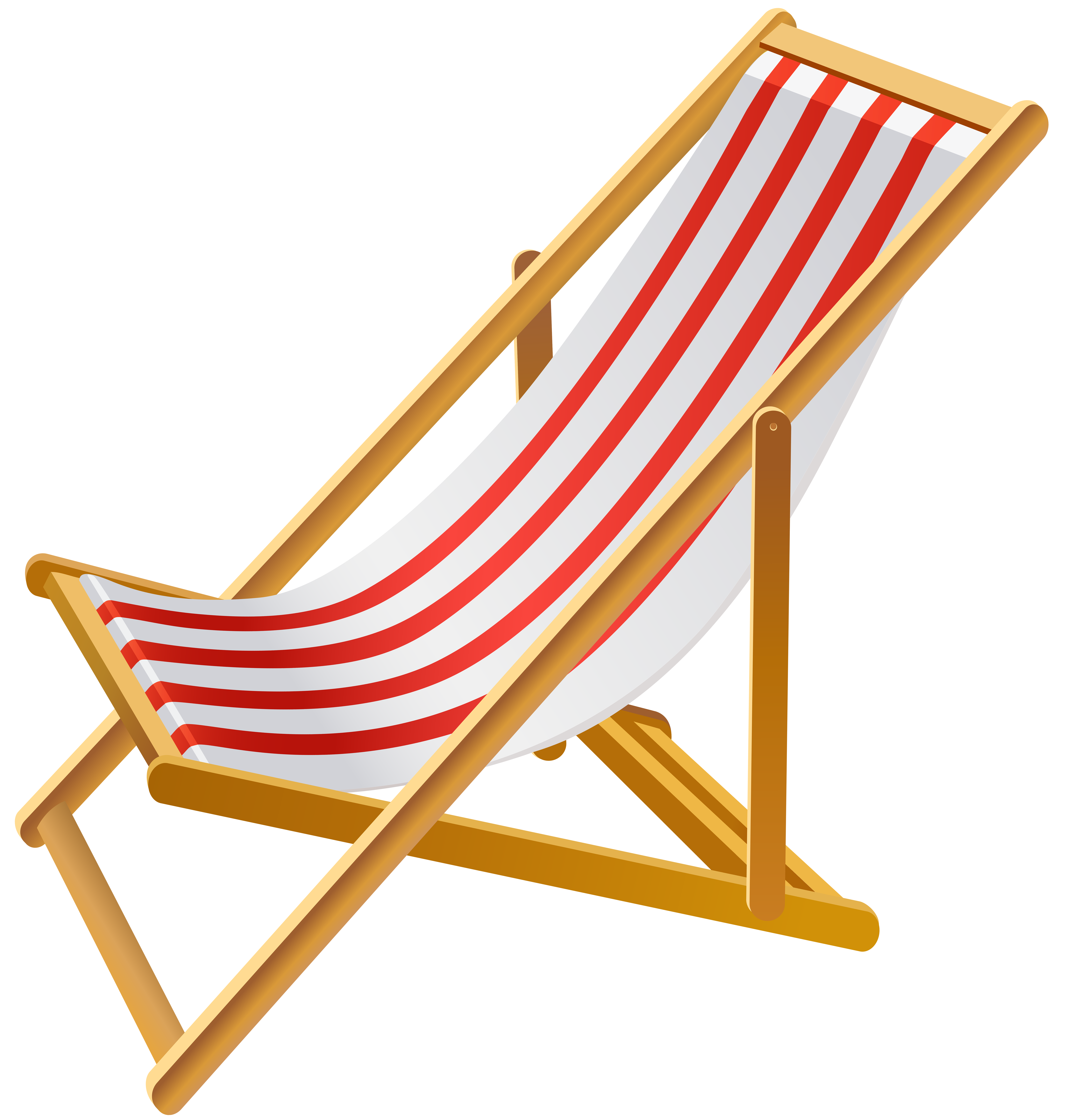 Beach Chair Transparent PNG Clip Art Image | Gallery ...