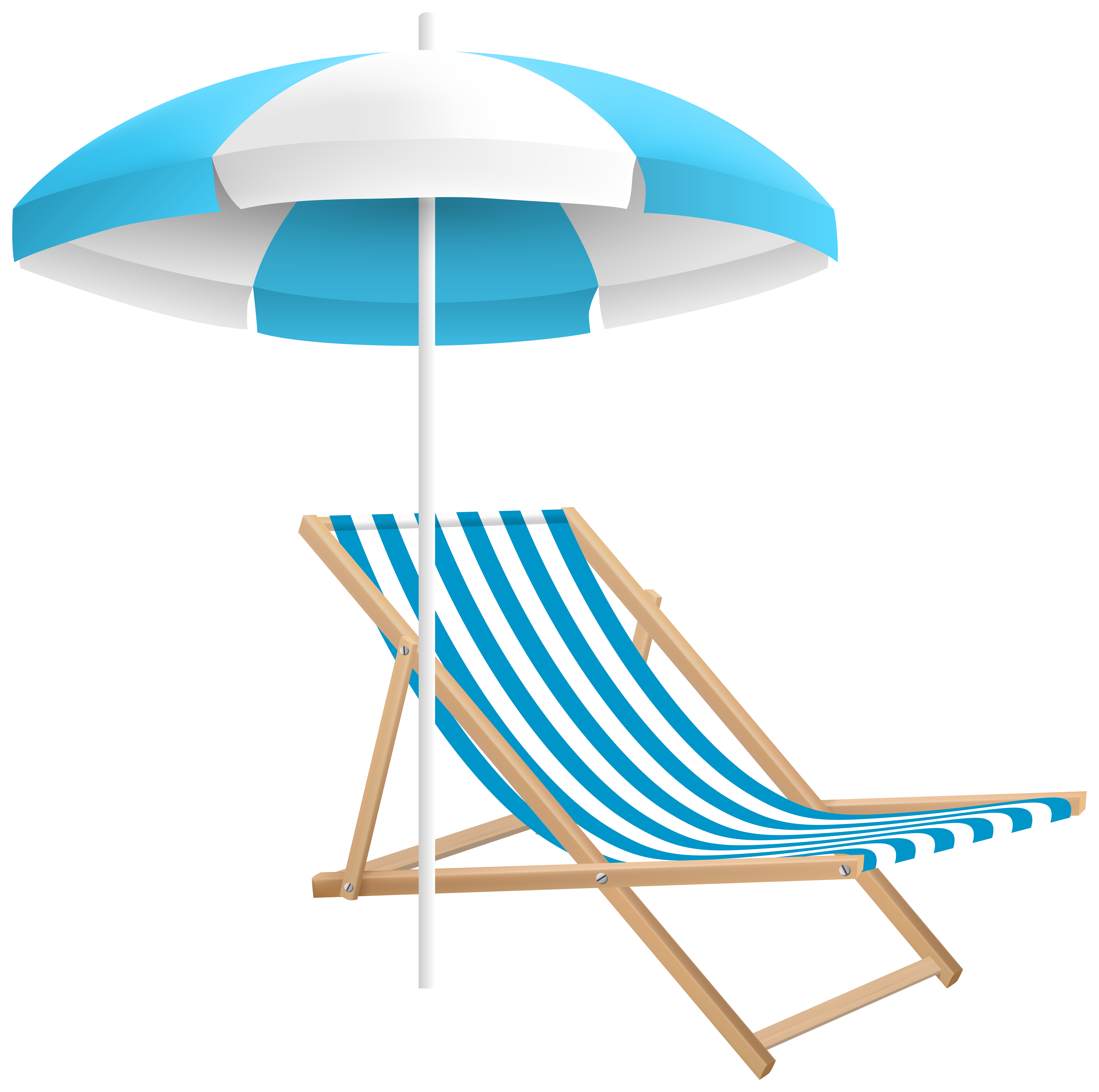 Beach Chair And Umbrella Png Clip Art Transpa Image Gallery View Full Size