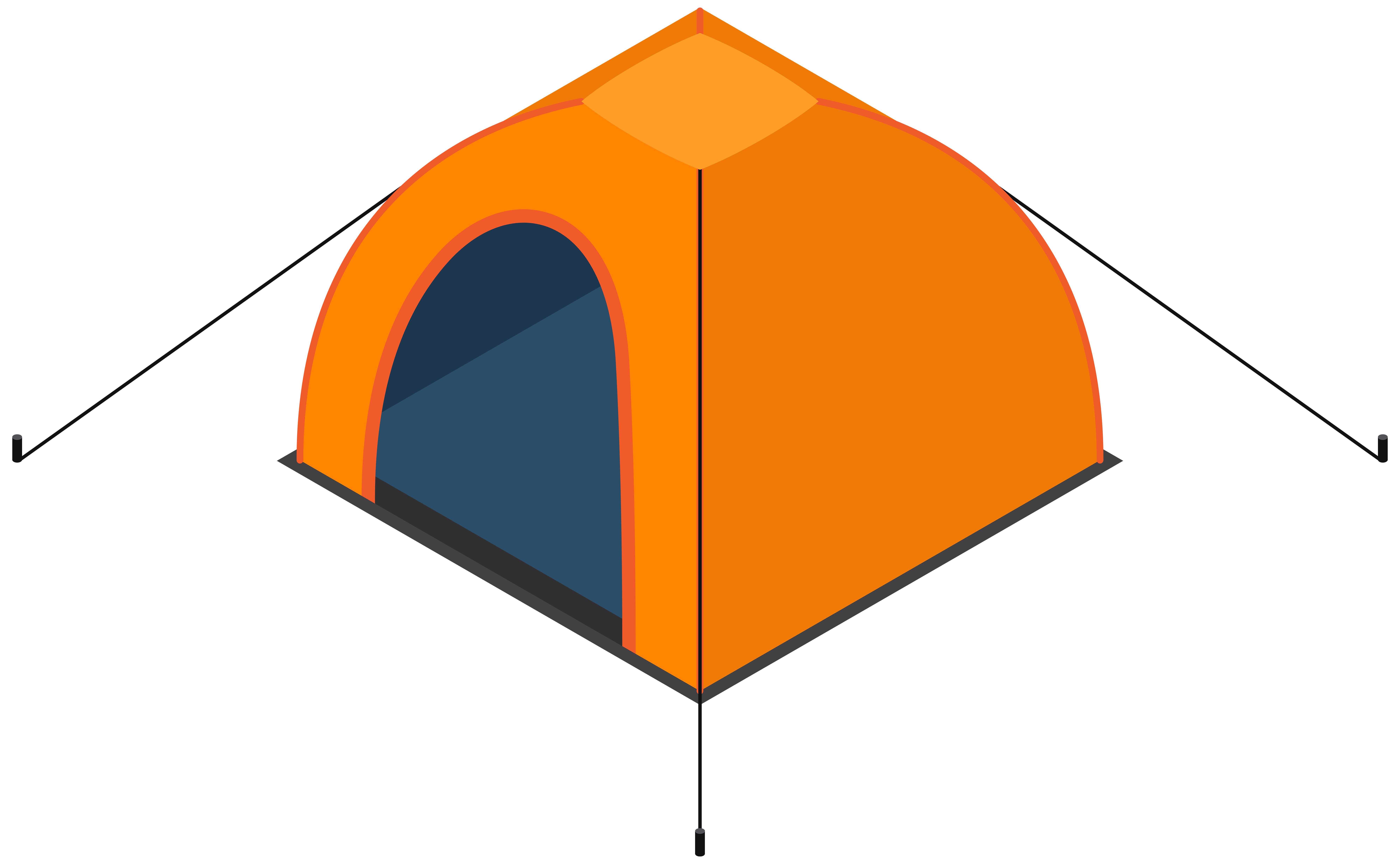 camping tent transparent clip