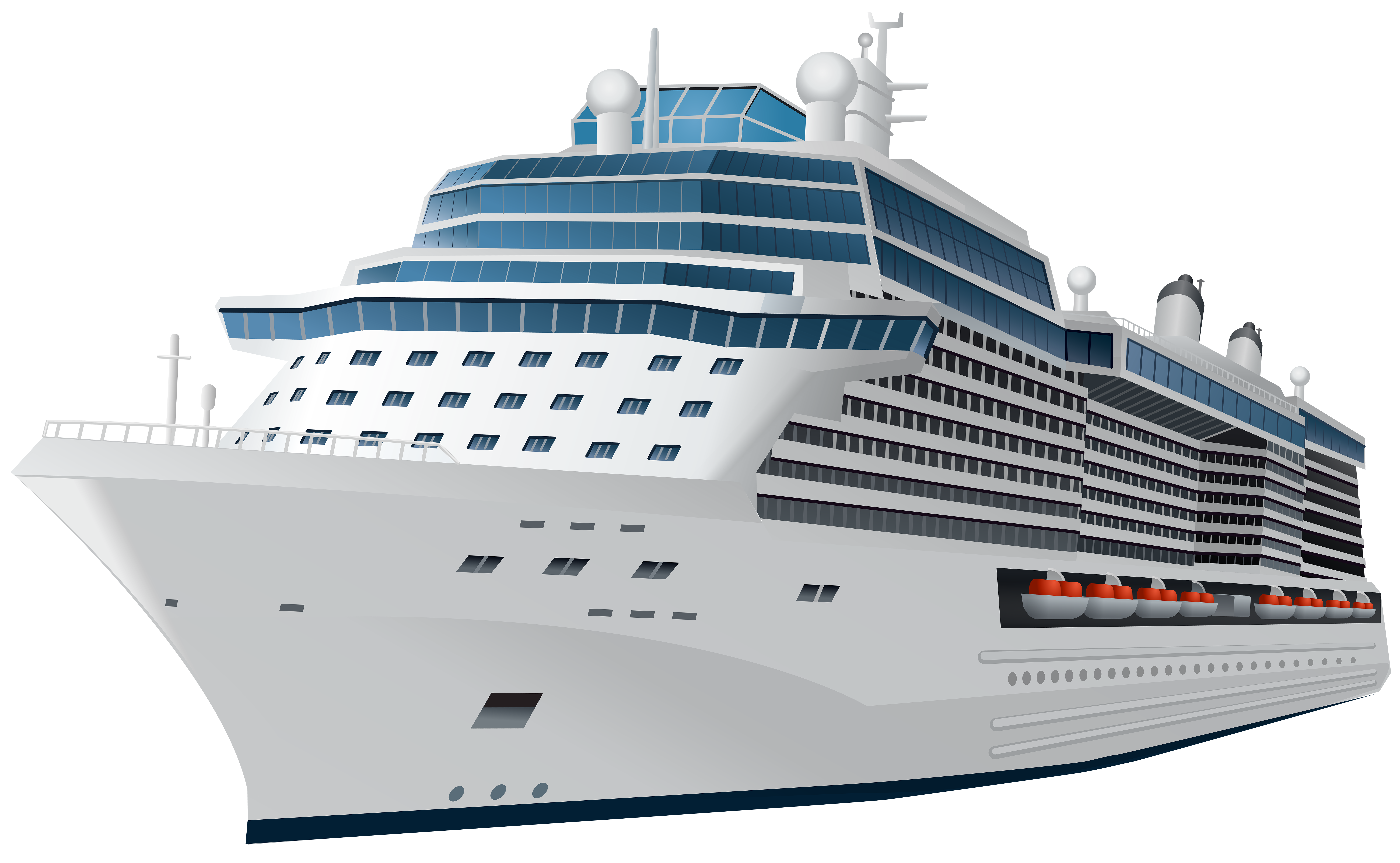 free cruiseship clipart