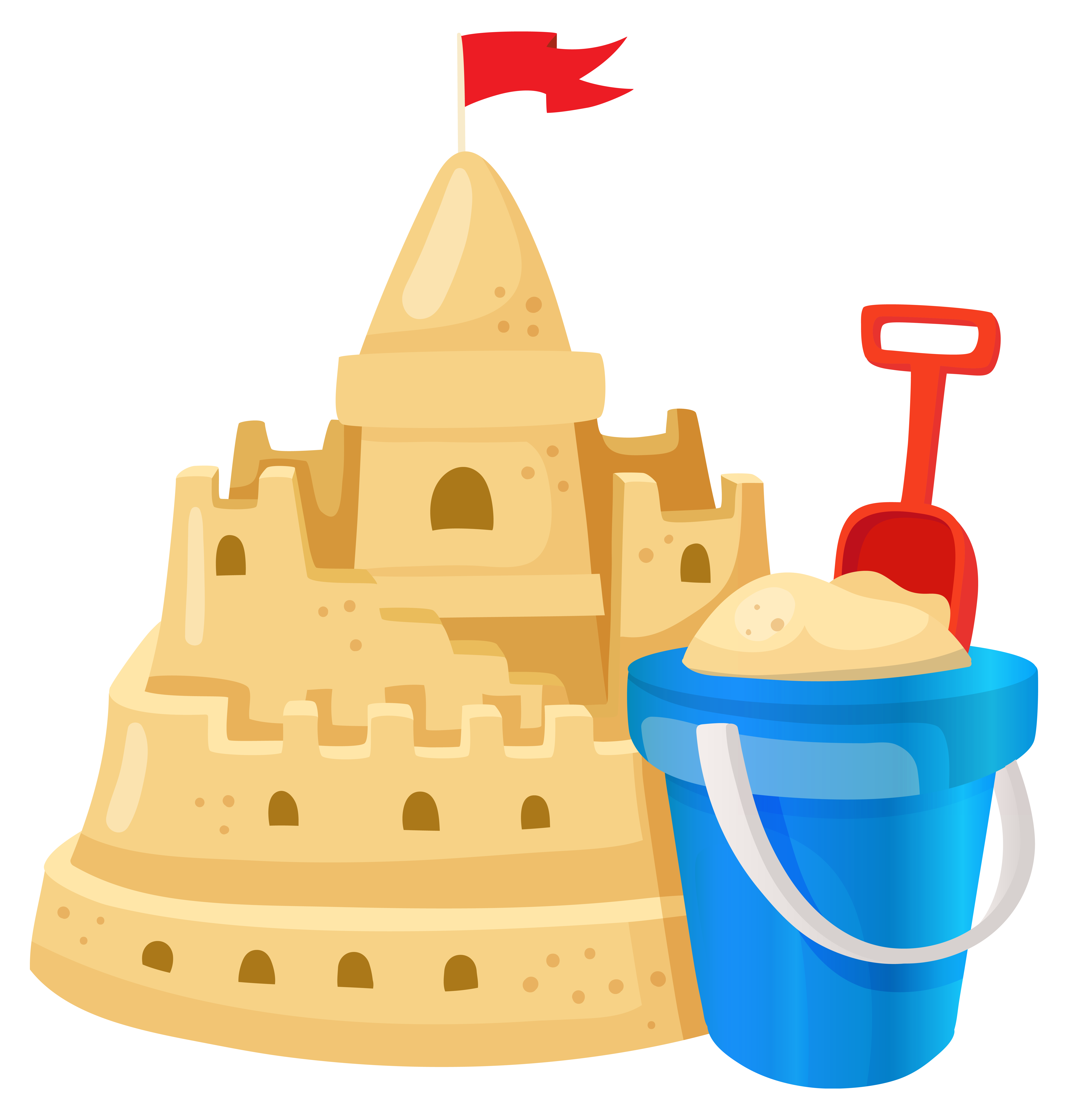 sand castle clip art free