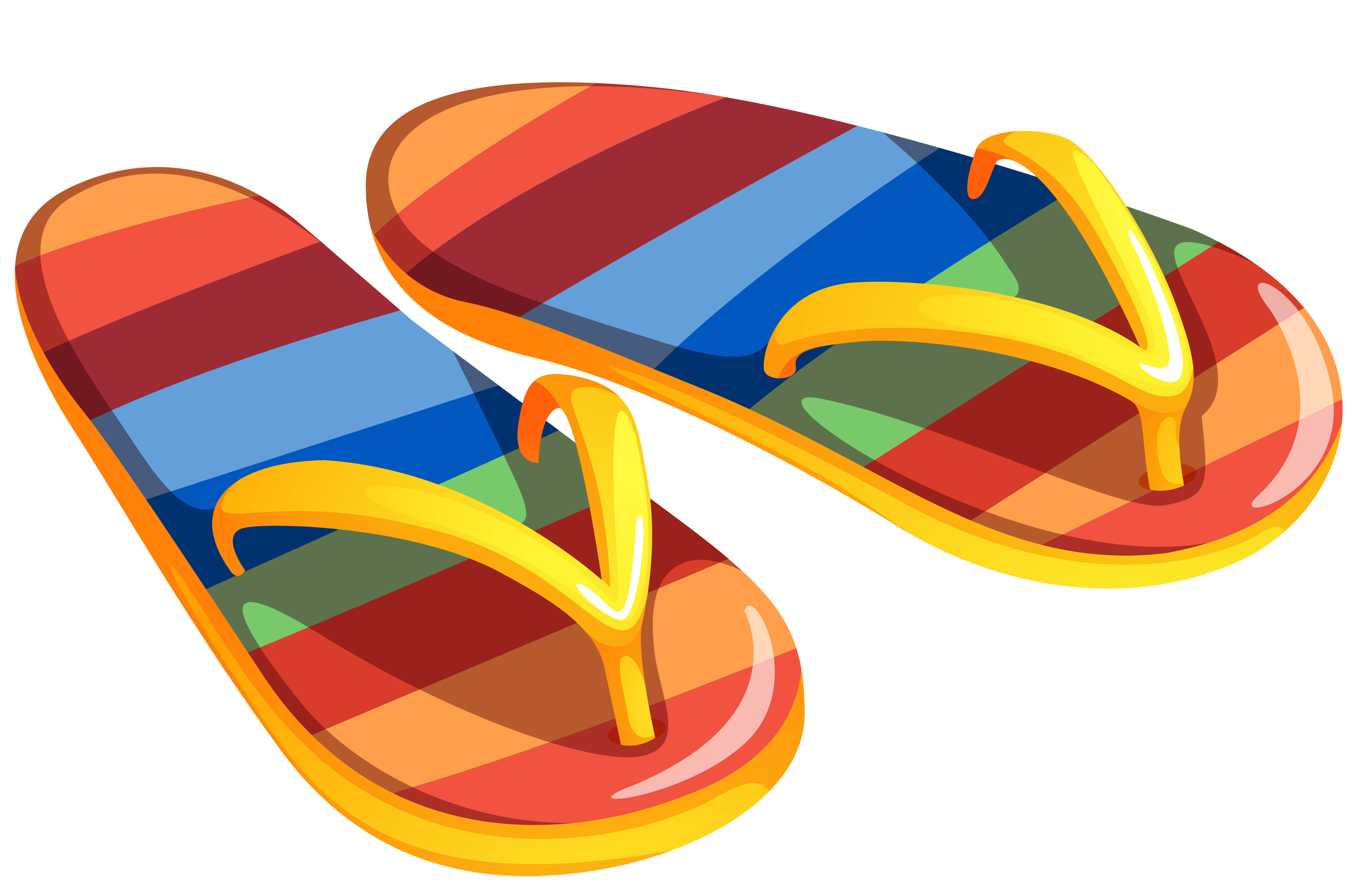 Flip Flop Border Clip Art Free