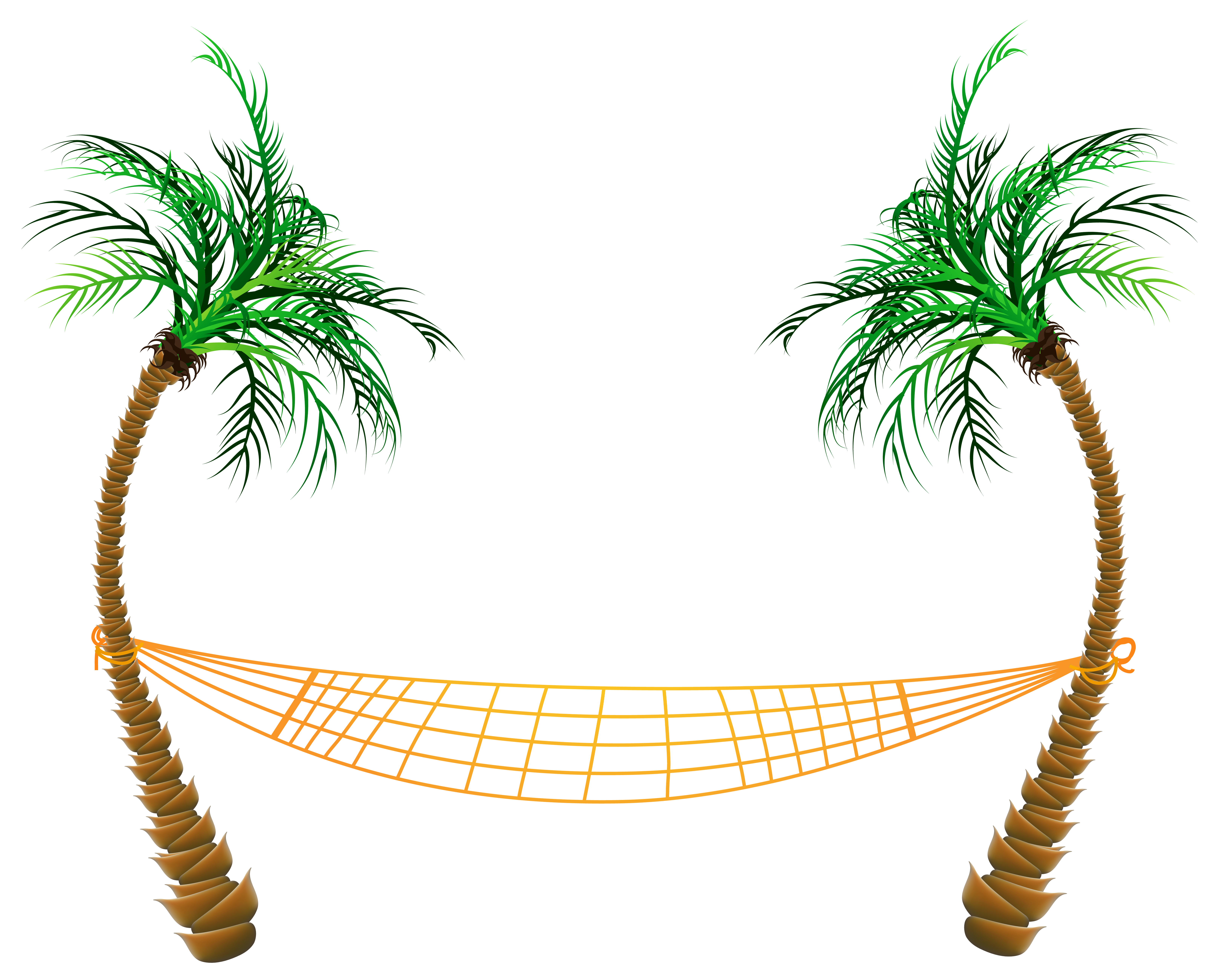 Transparent Palm Beach Hammock PNG Clipart | Gallery ...