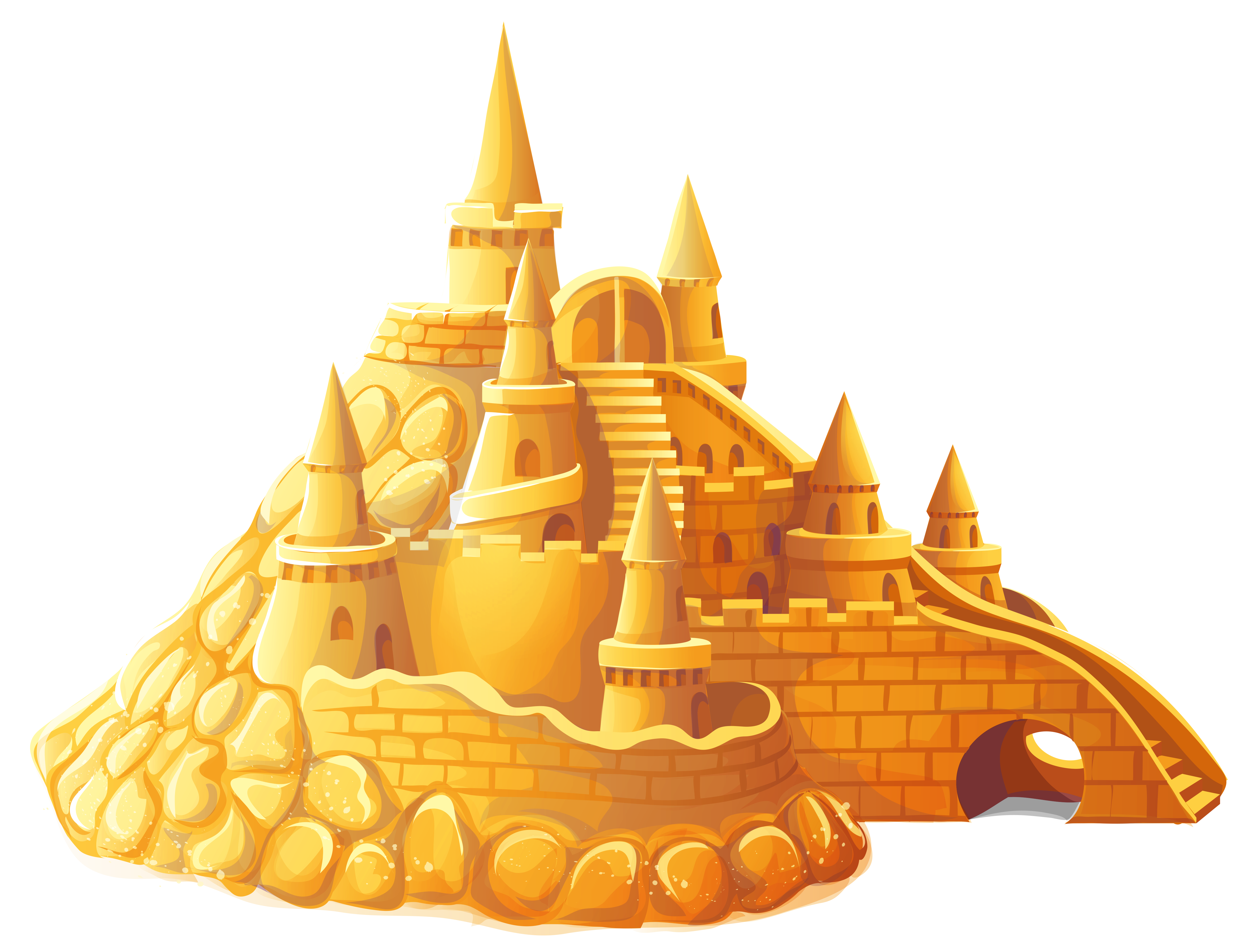sand castle clip art free