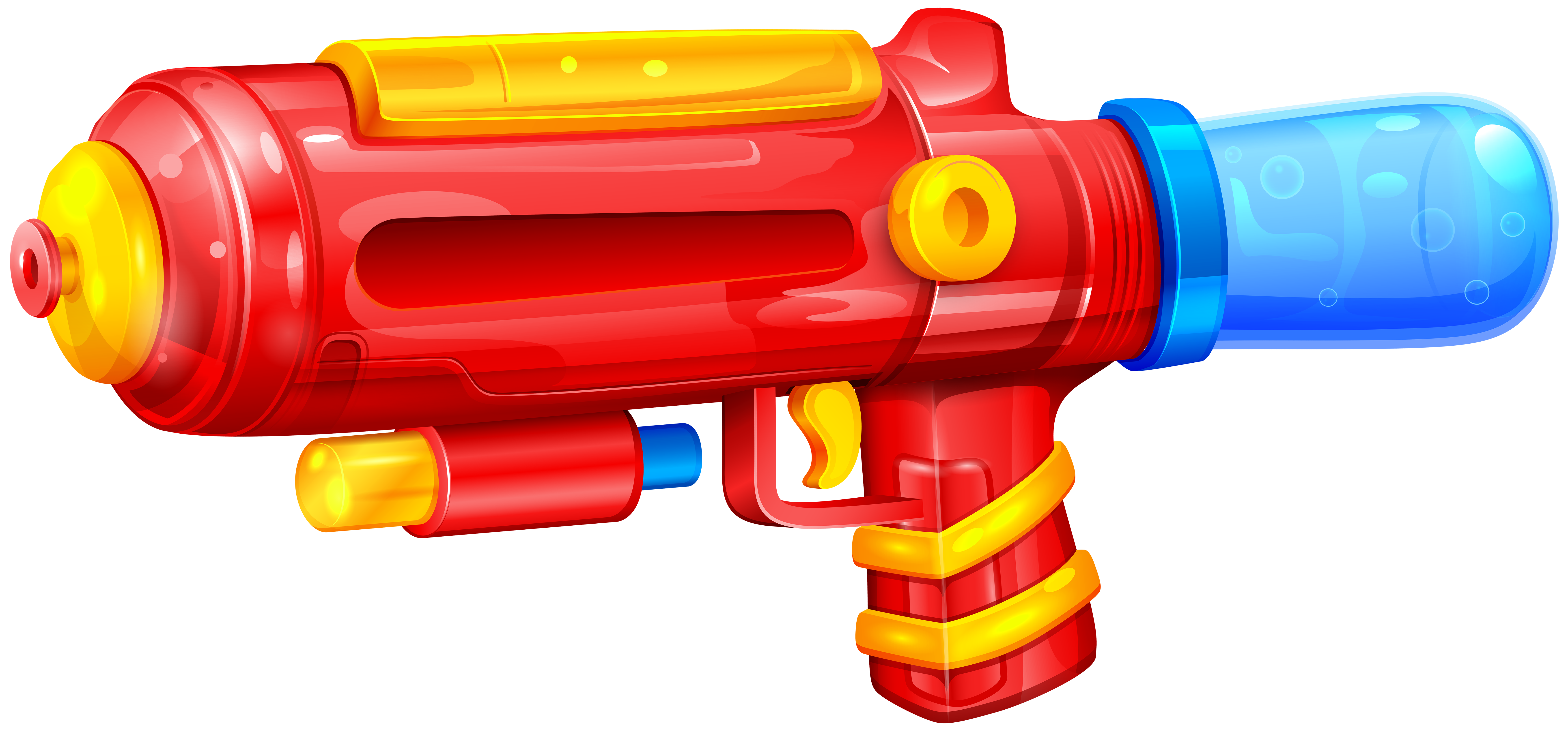 Water Gun PNG Clip Art Image | Gallery Yopriceville - High-Quality