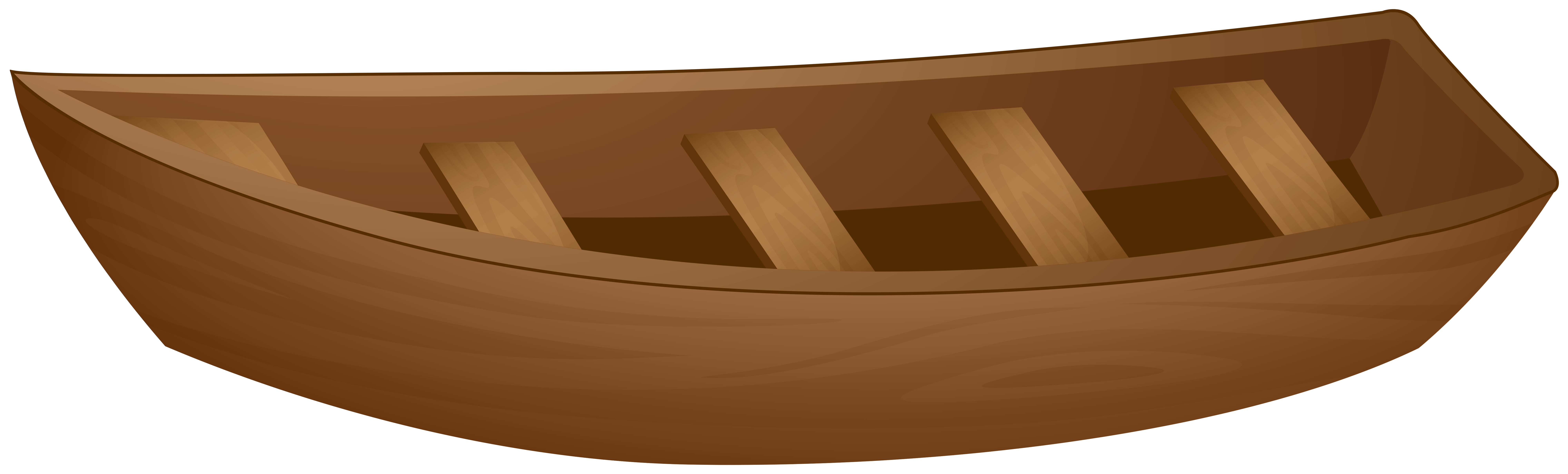 Wood Boat Clipart For Kids