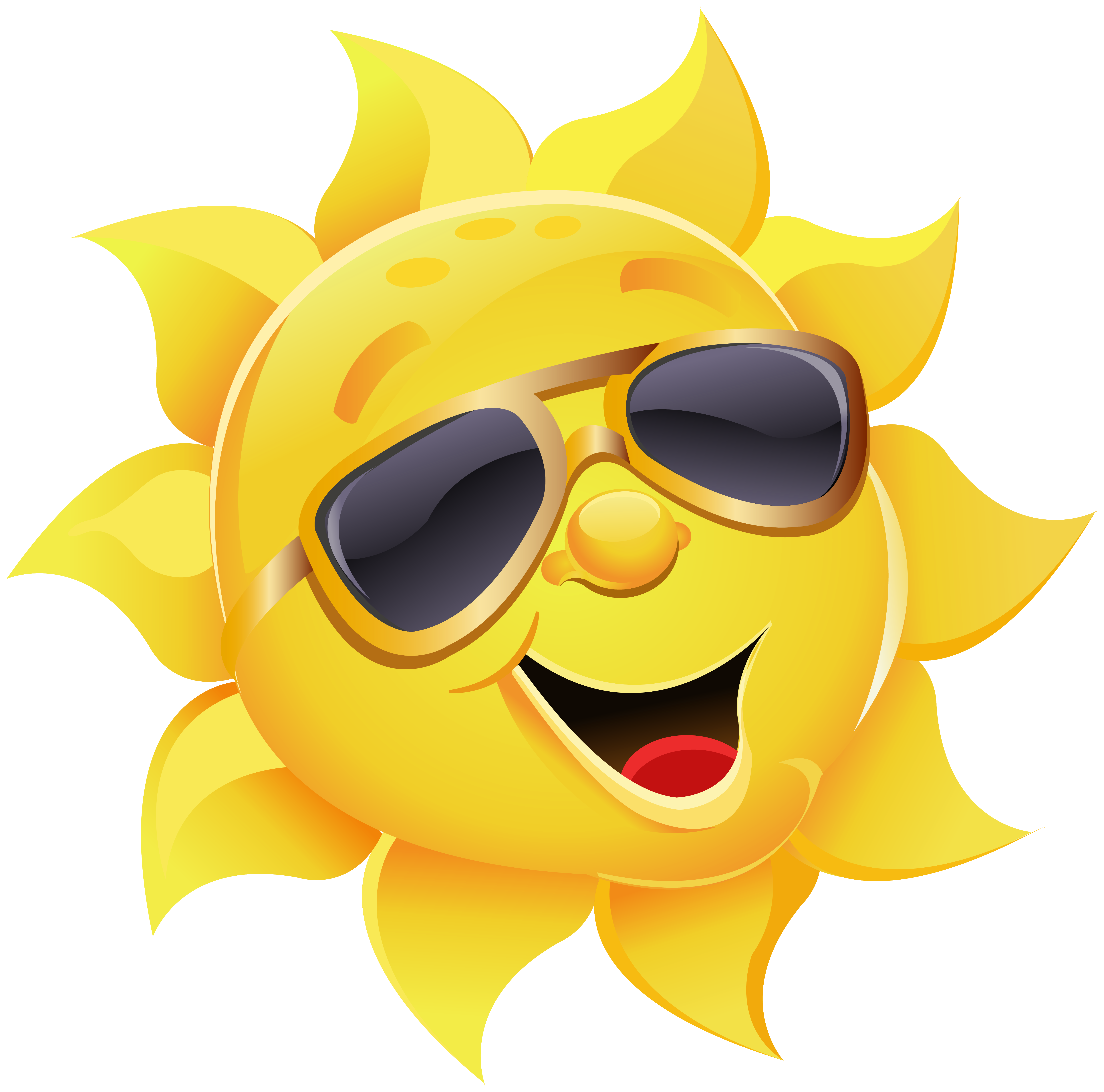 Sun with Sunglasses PNG Clipart Image​ | Gallery Yopriceville -  High-Quality Free Images and Transparent PNG Clipart
